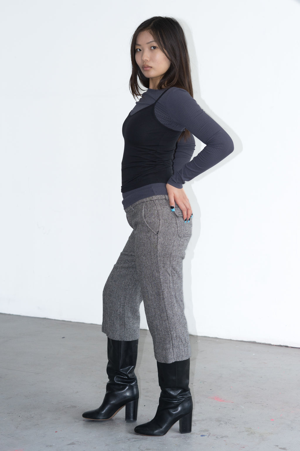 Tweed Trousers - Size M