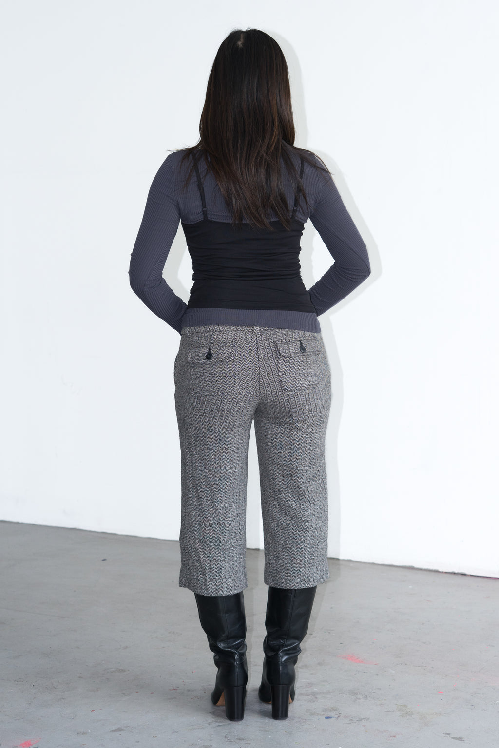 Tweed Trousers - Size M