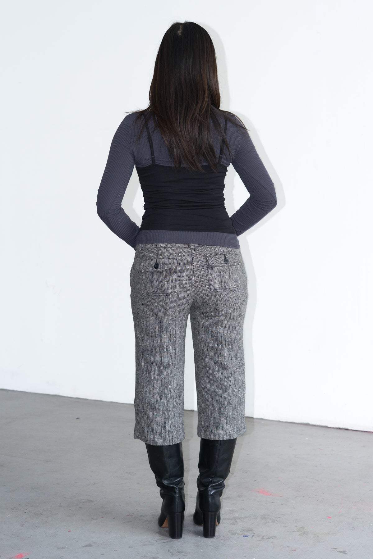 Tweed Trousers - Size M