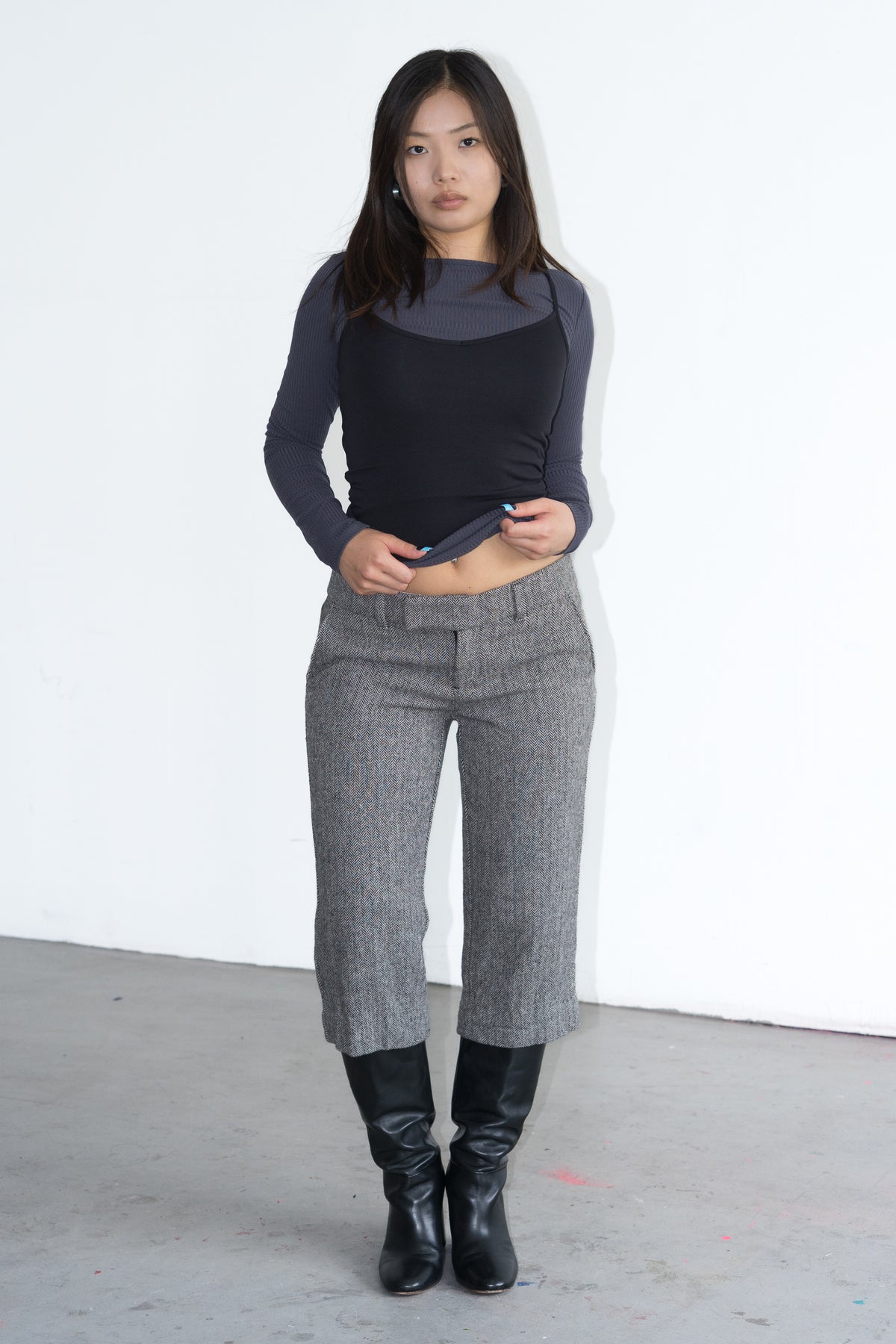 Tweed Trousers - Size M