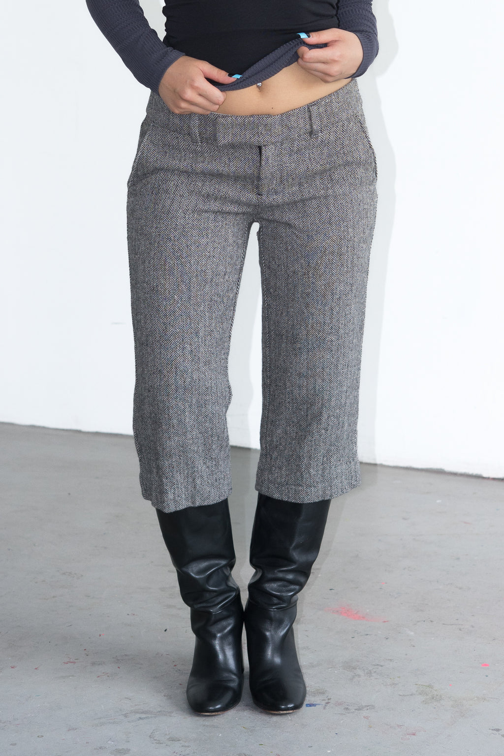 Tweed Trousers - Size M