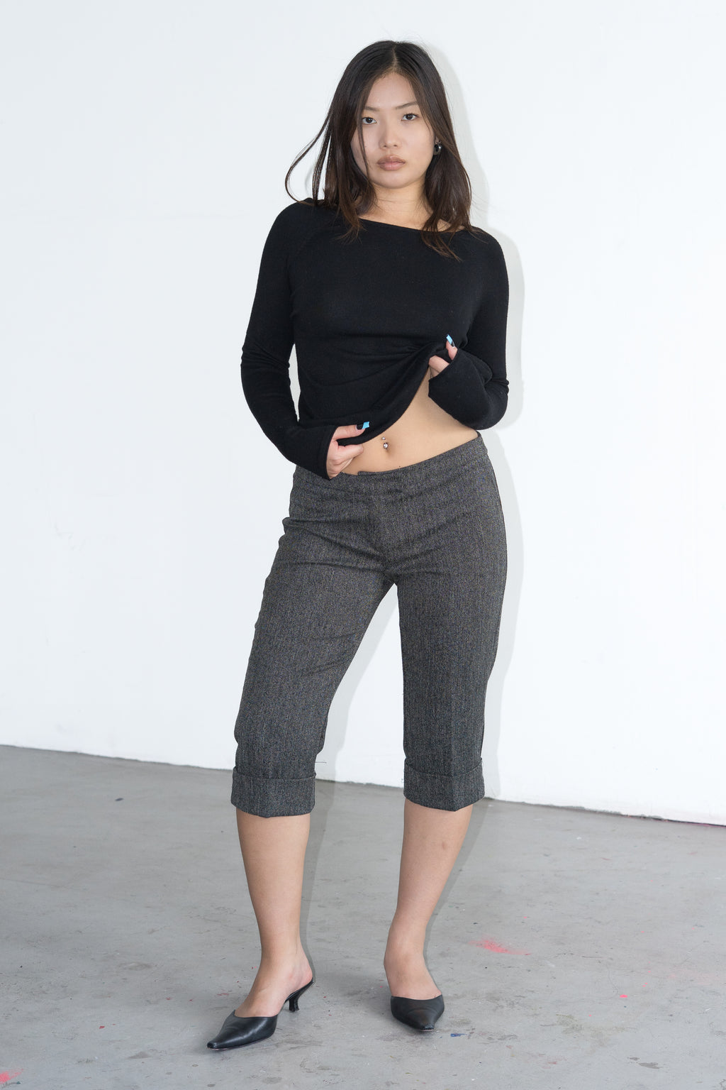 Capri Suit Pants - Size M
