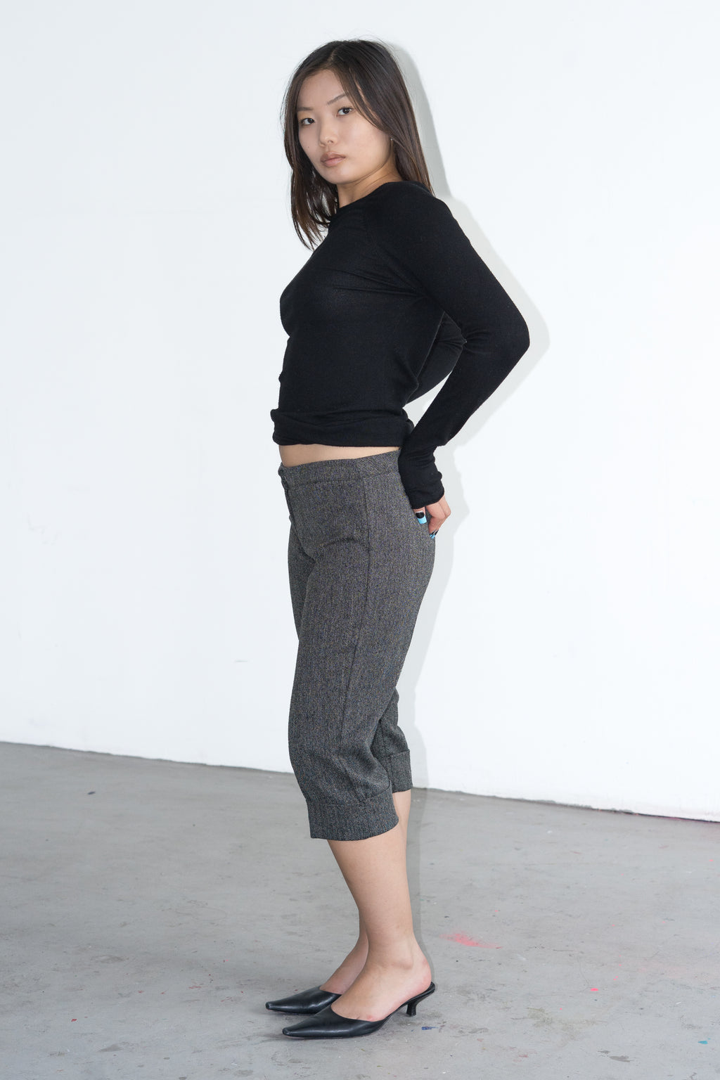 Capri Suit Pants - Size M