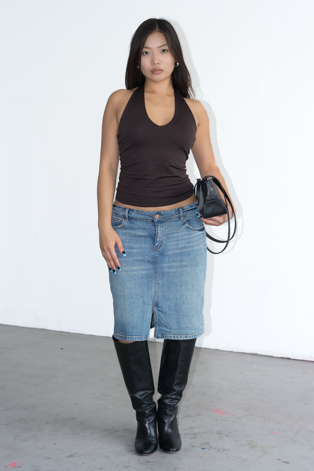 Denim Skirt - Size M/L