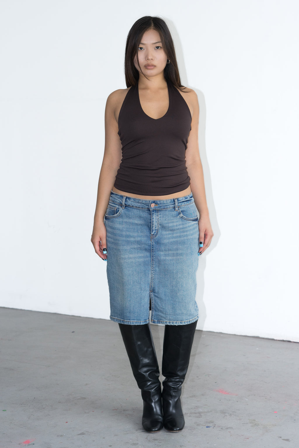 Denim Skirt - Size M/L