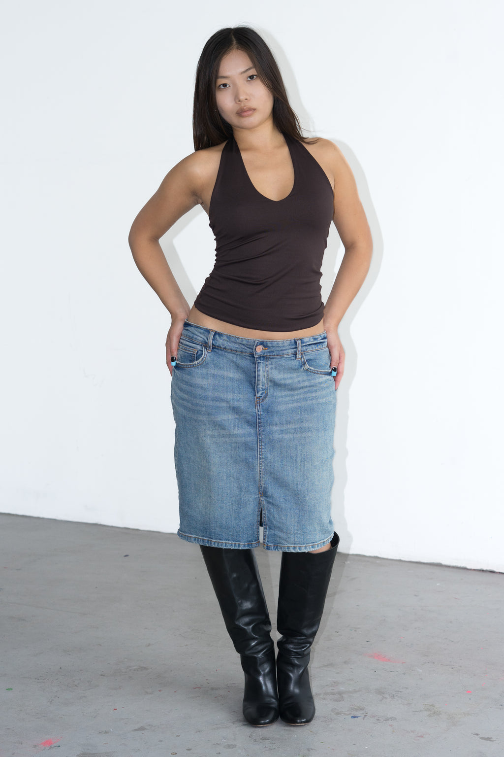 Denim Skirt - Size M/L