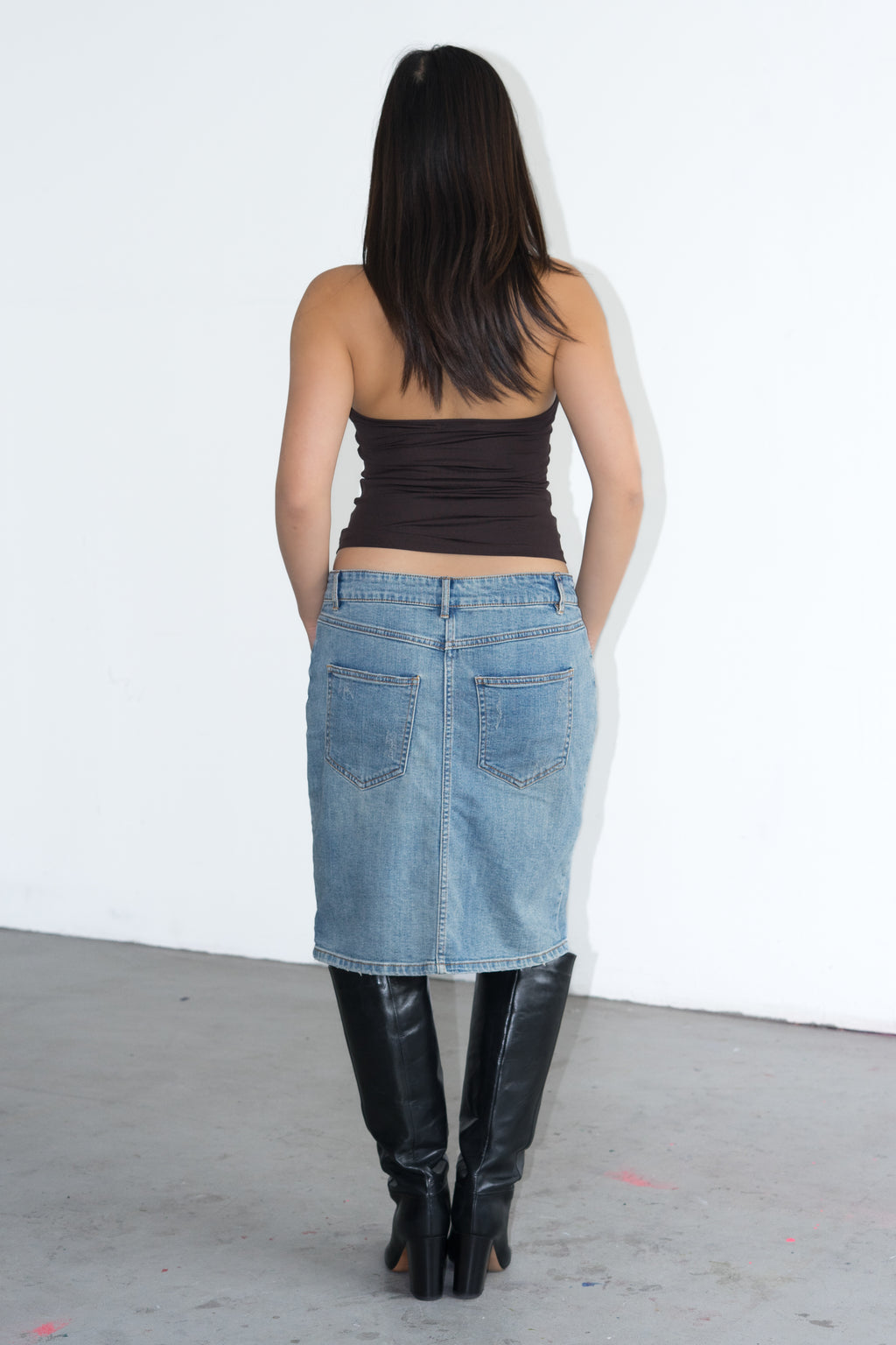 Denim Skirt - Size M/L