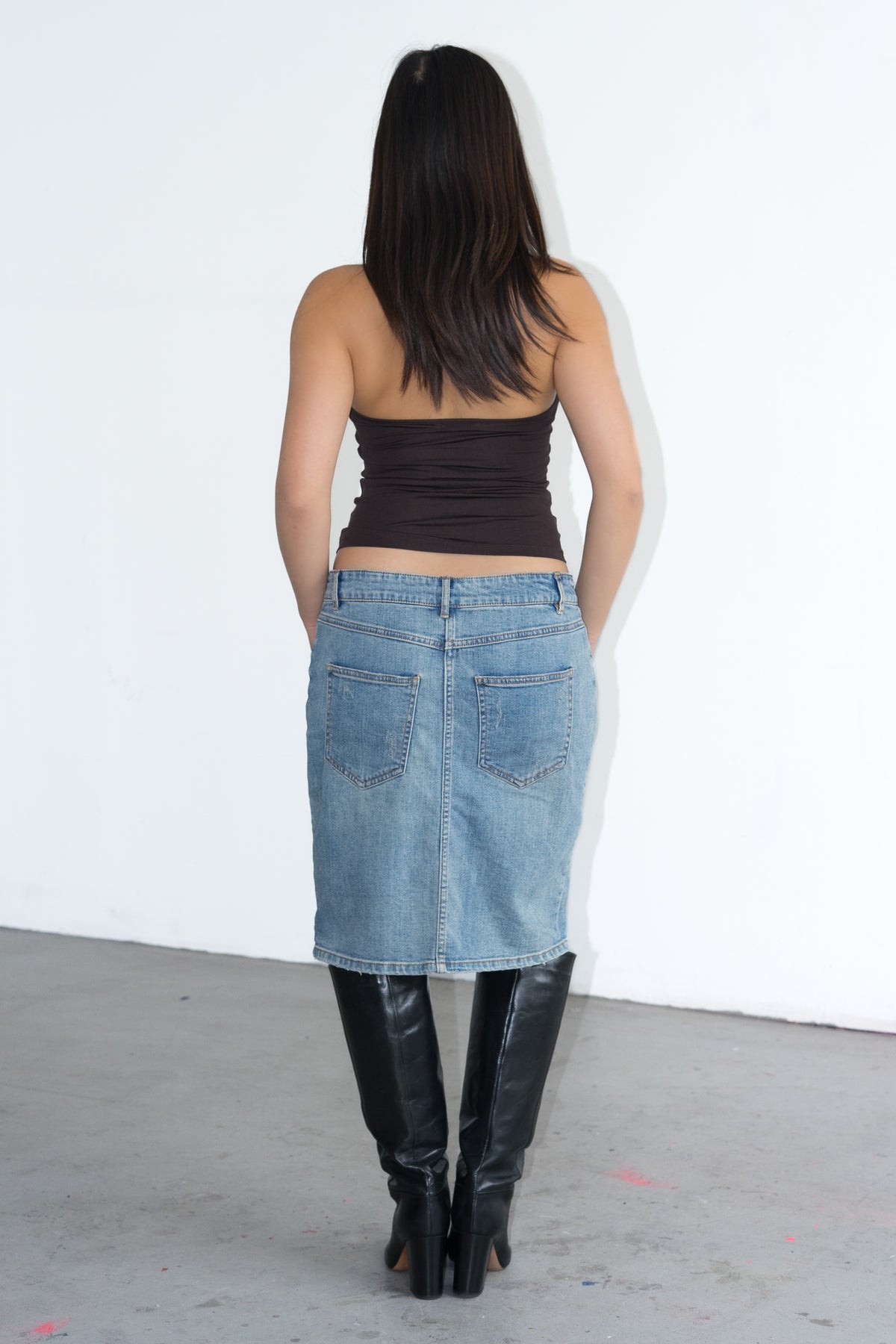 Denim Skirt - Size M/L