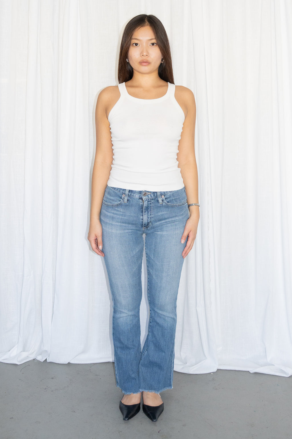 Blue Bootcut Jeans - Size S/S-M