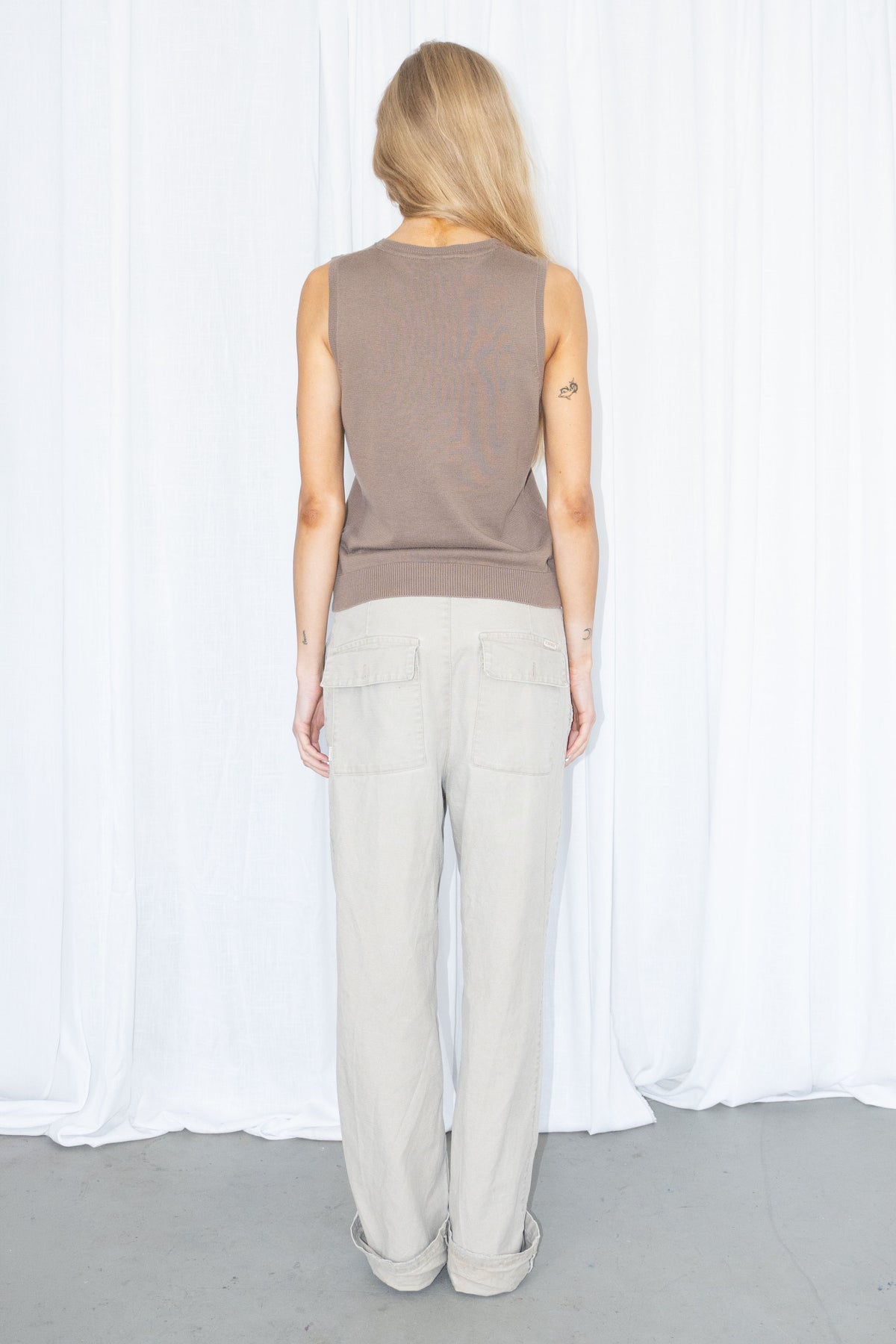 Beige Trousers - Size M
