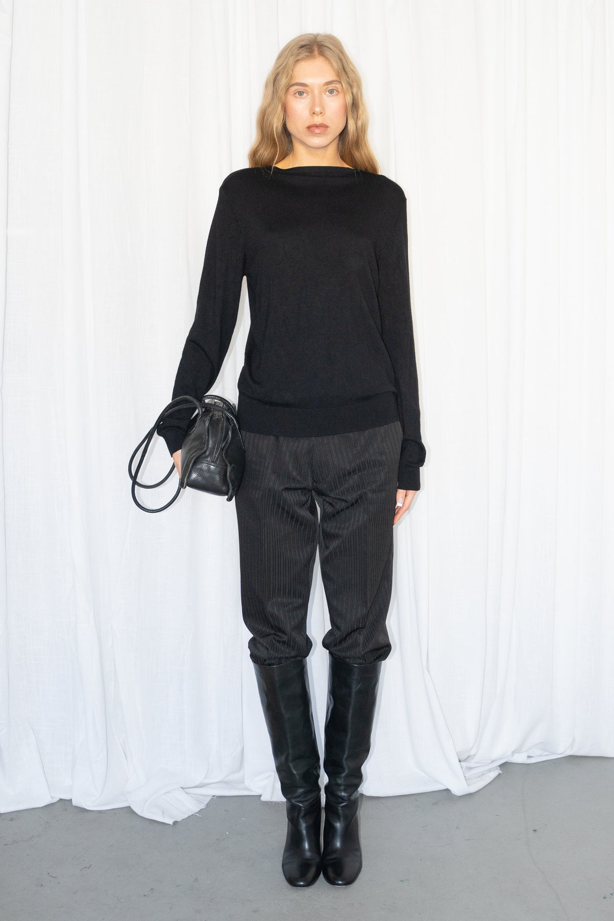 Black Cardigan - Size M