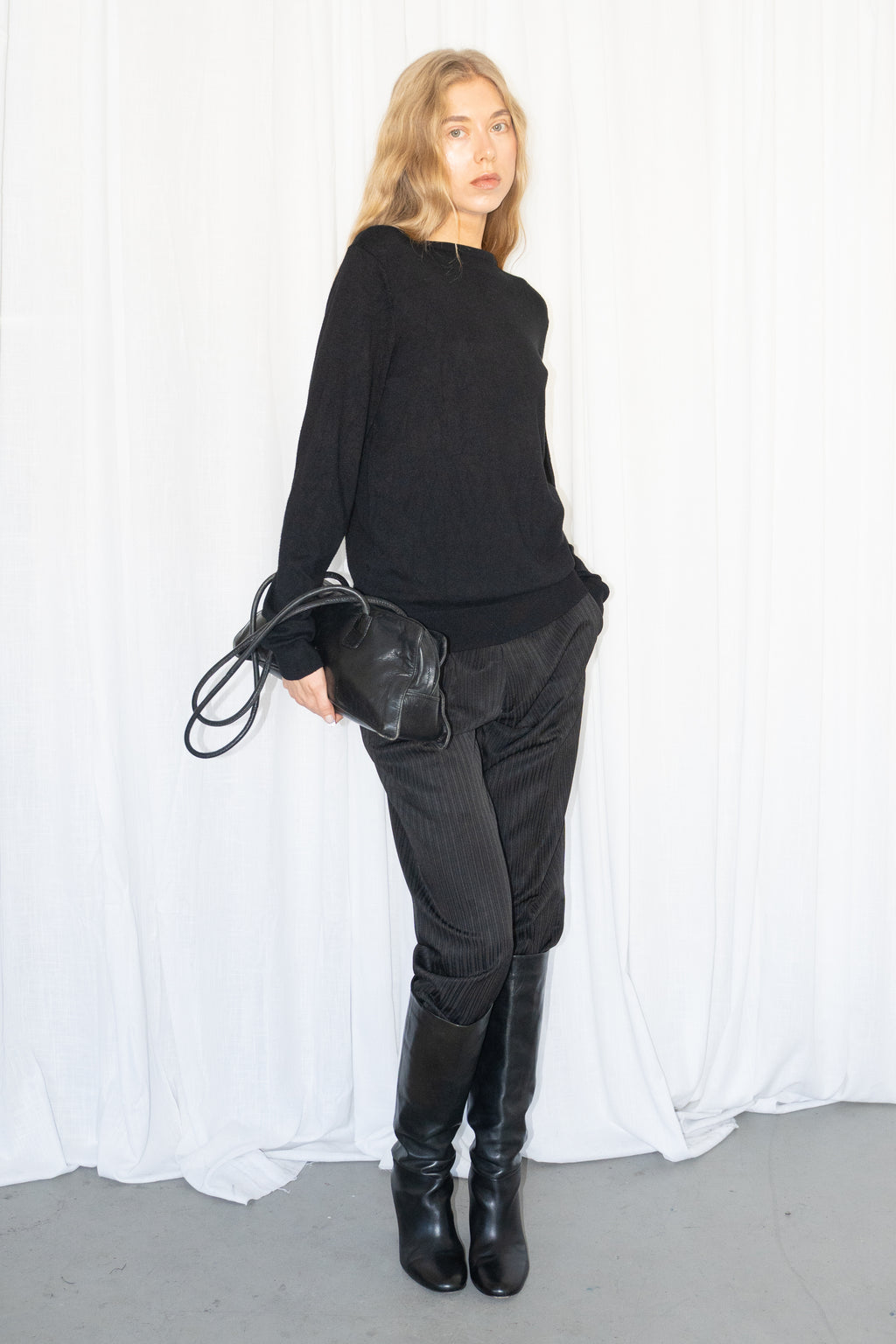 Black Cardigan - Size M