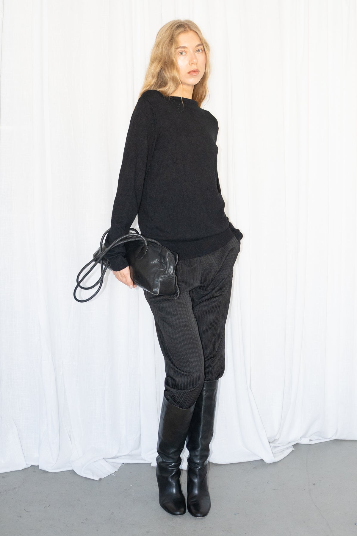 Black Cardigan - Size M