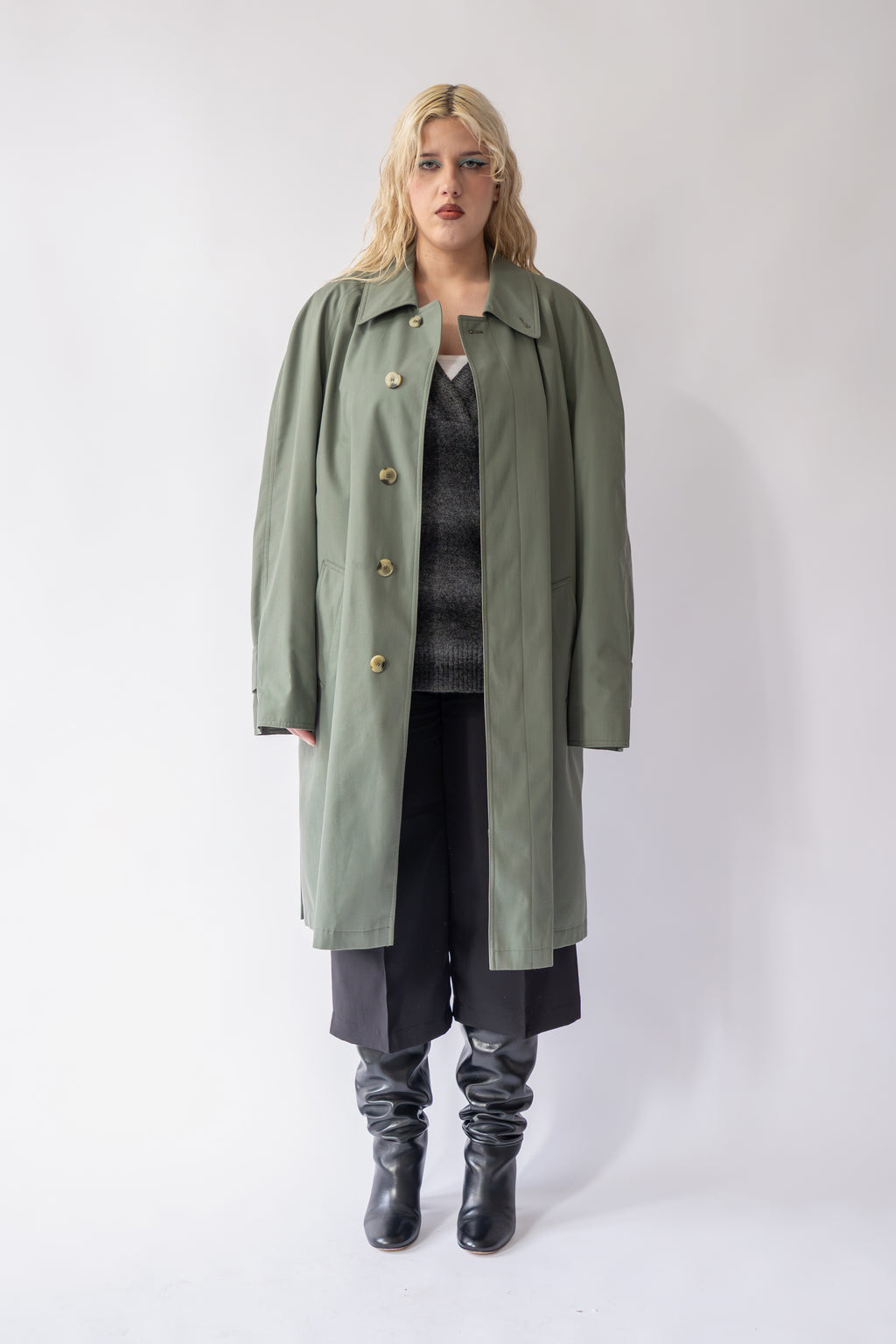 Green Trenchcoat
