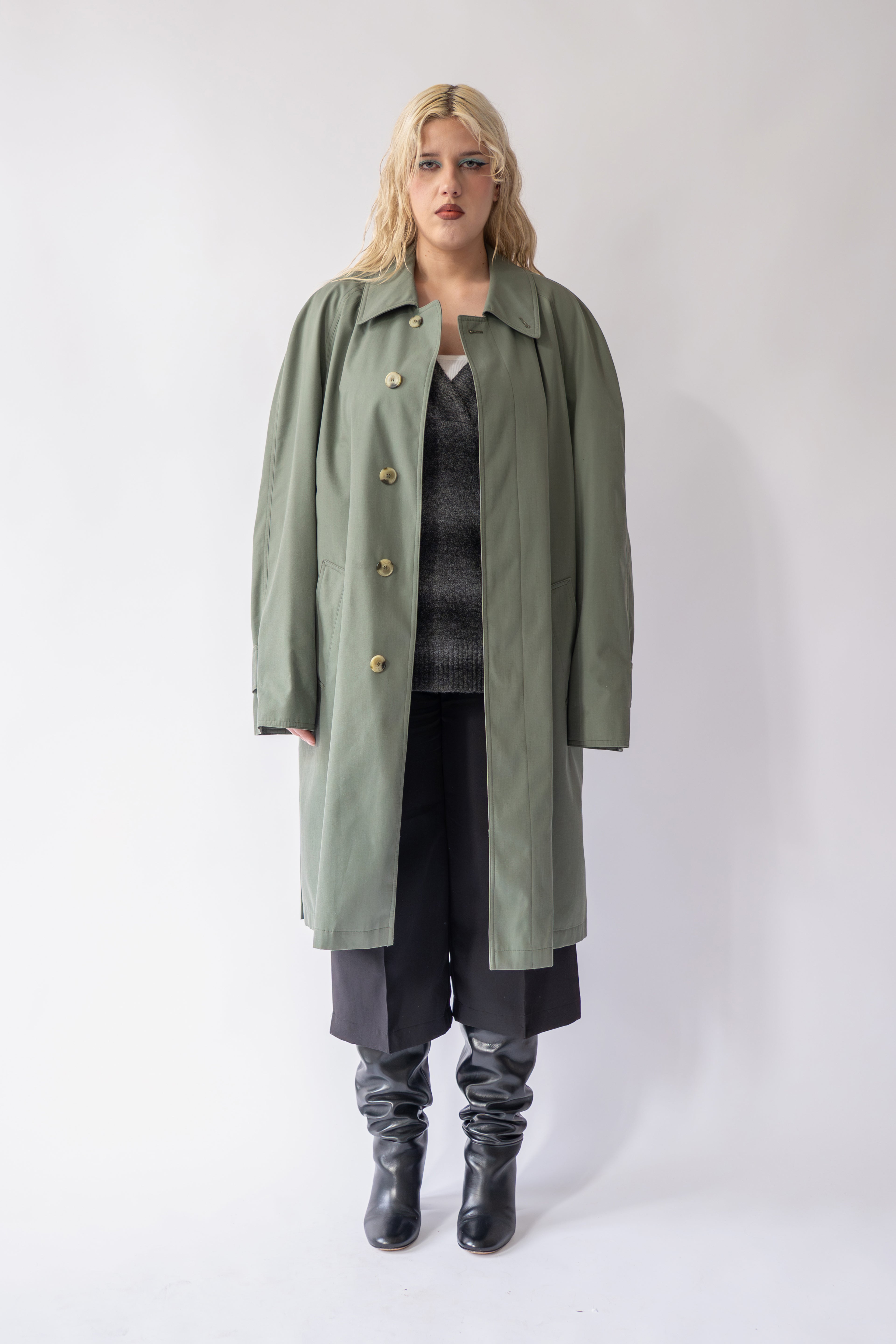 Green Trenchcoat