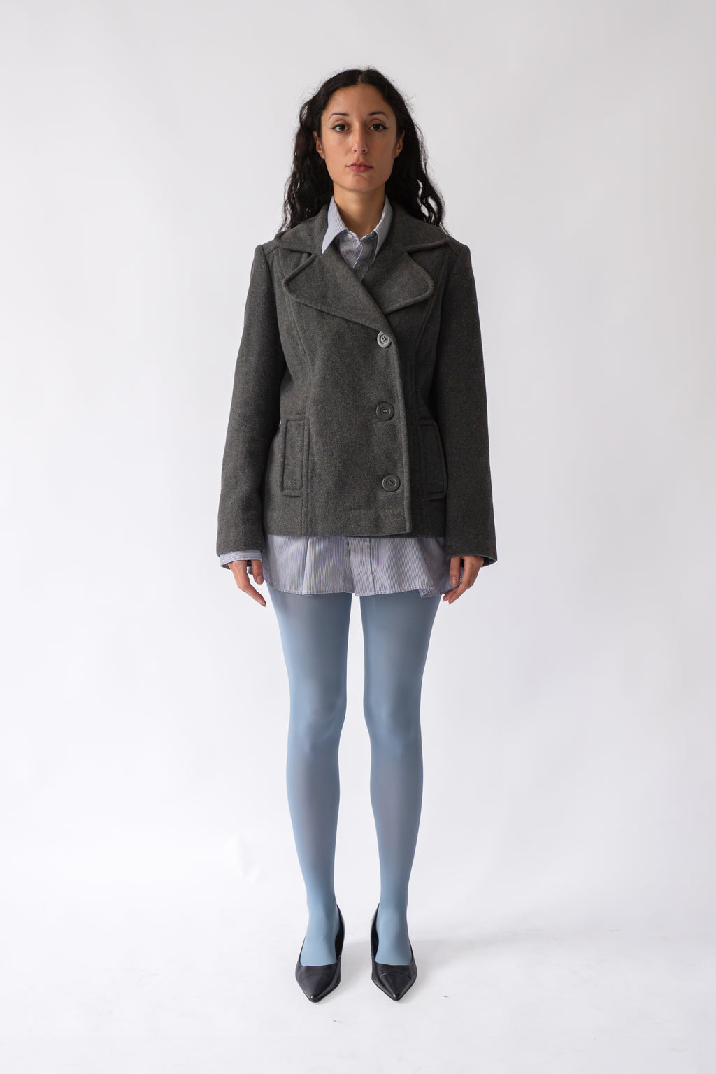 Grey Wool Jacket