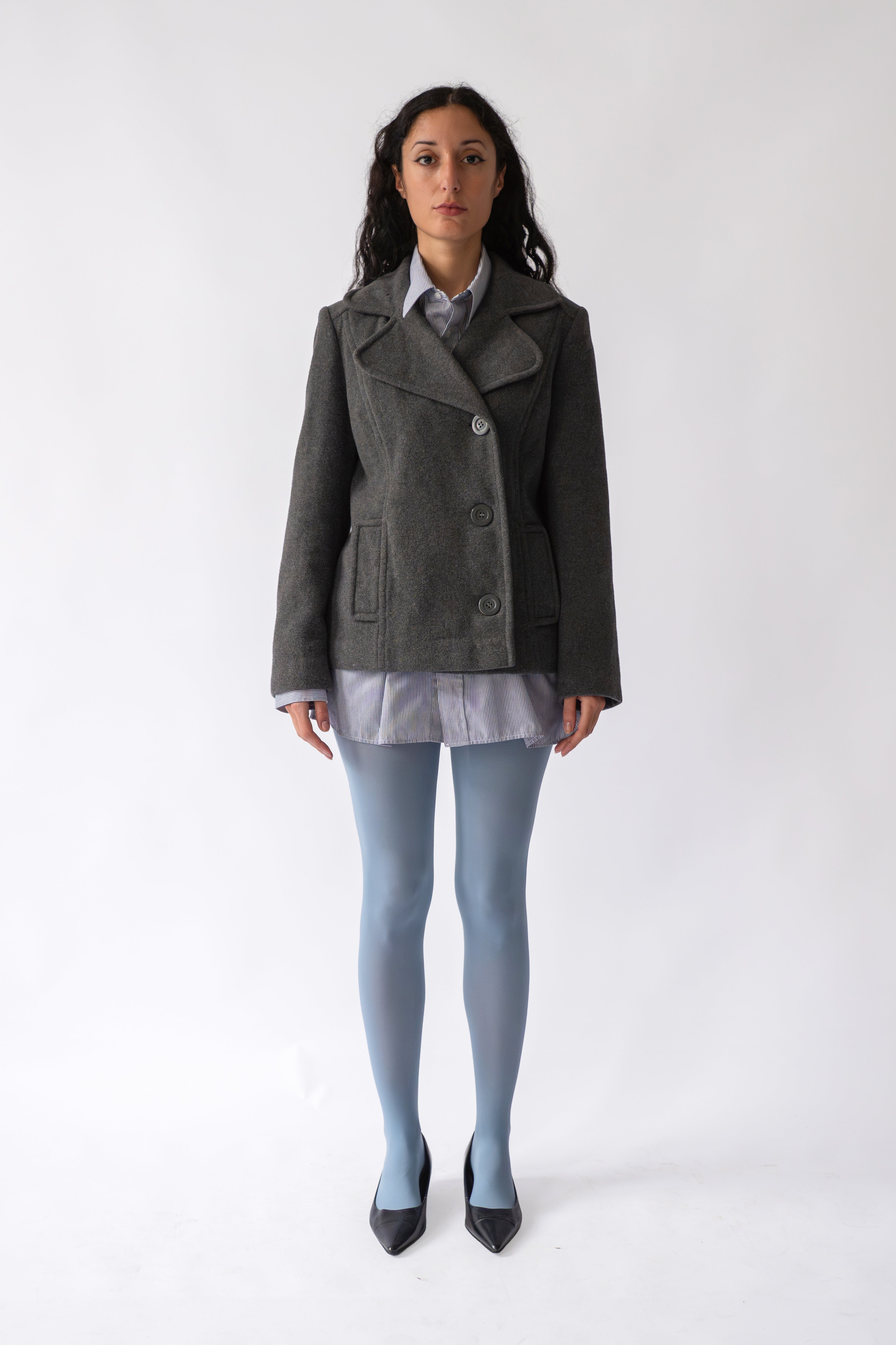 Grey Wool Jacket