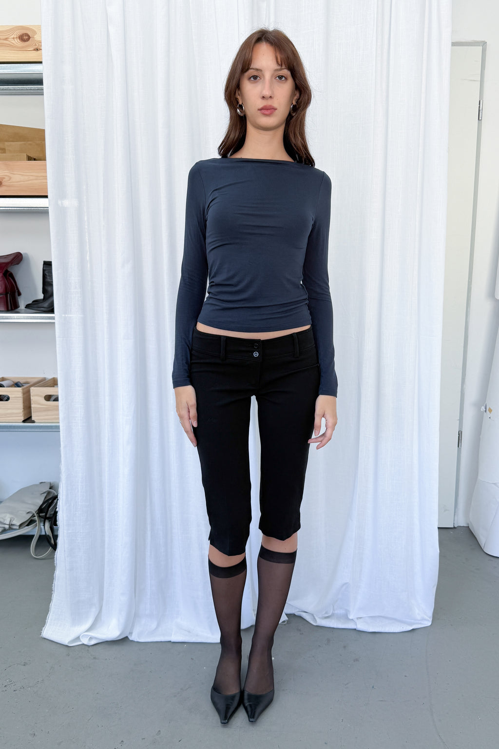 Dark Blue Longsleeve - Size XS