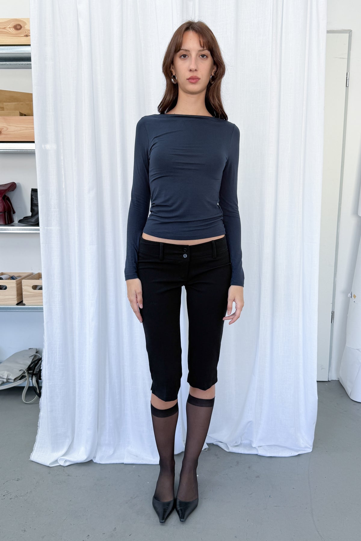 Dark Blue Longsleeve - Size XS