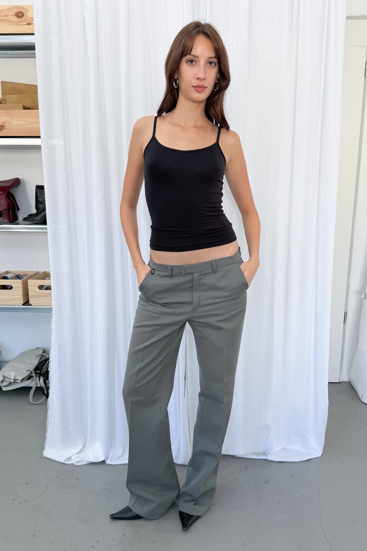 Suit Trousers Green - Size S/M