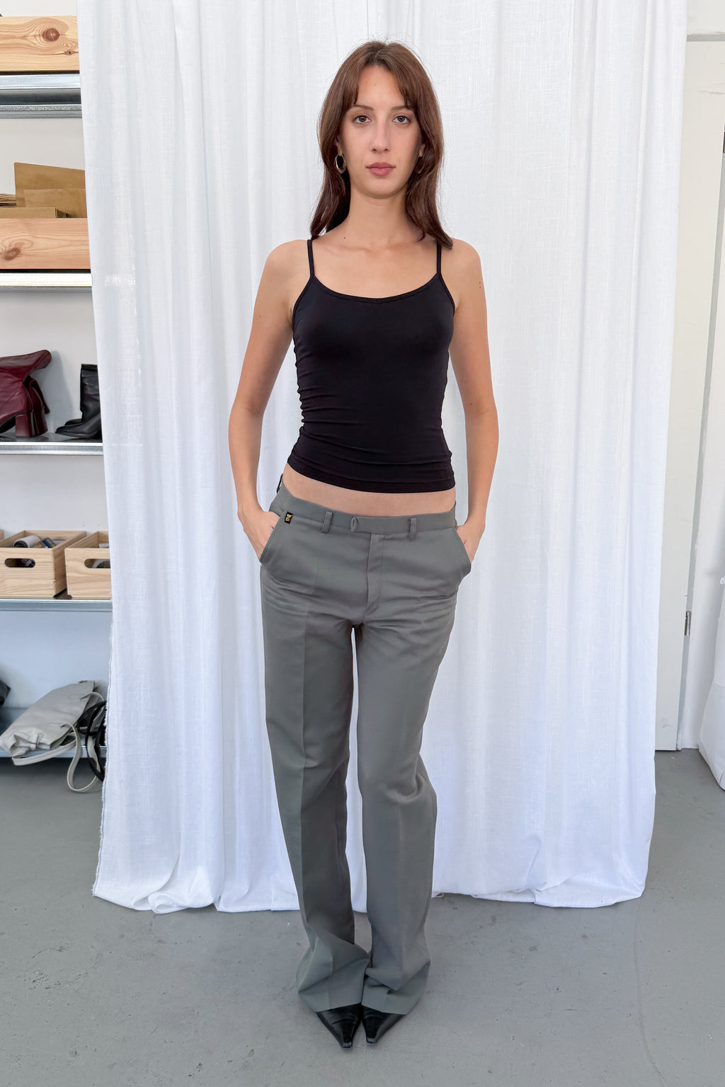 Suit Trousers Green - Size S/M