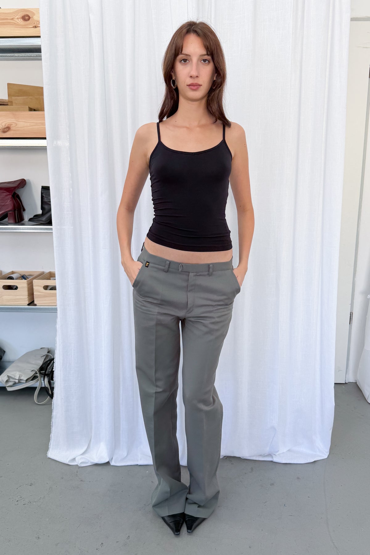 Suit Trousers Green - Size S/M