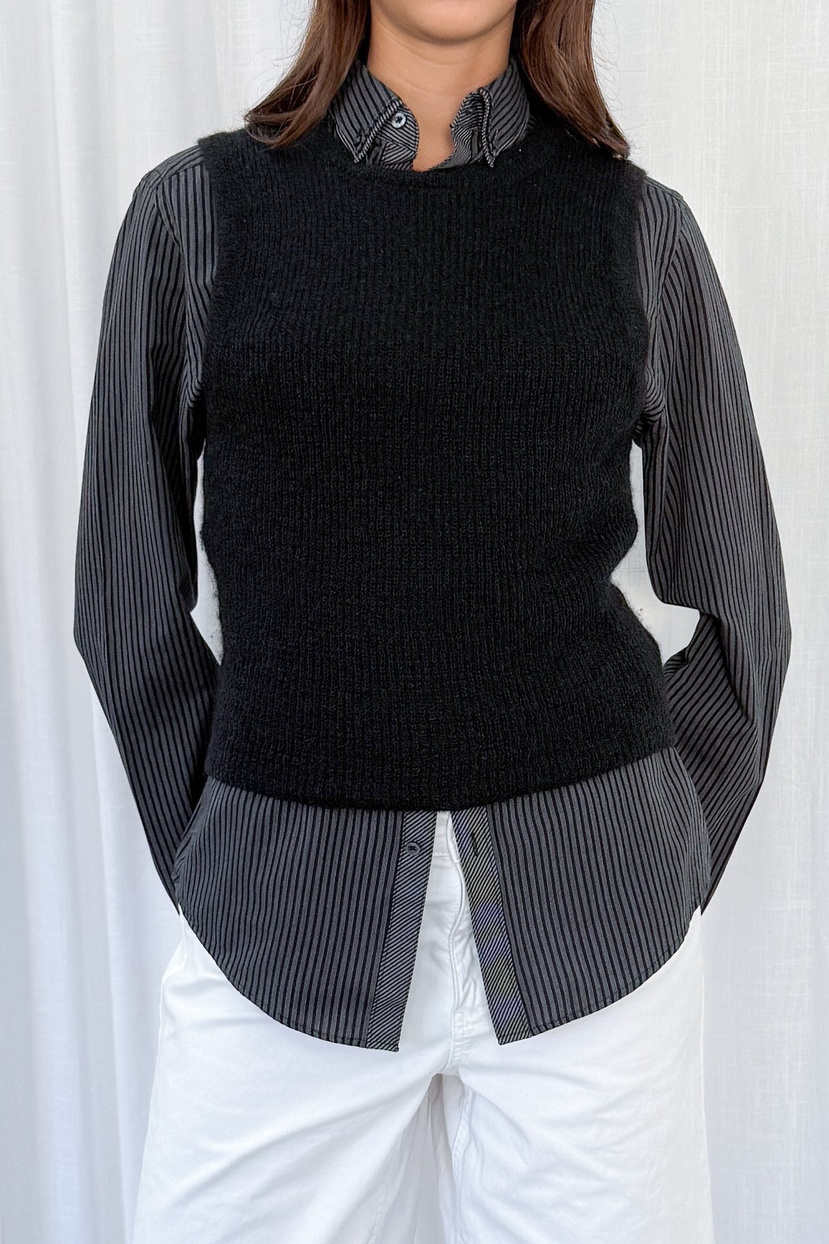 Black Spencer Mohair 2 - Size M