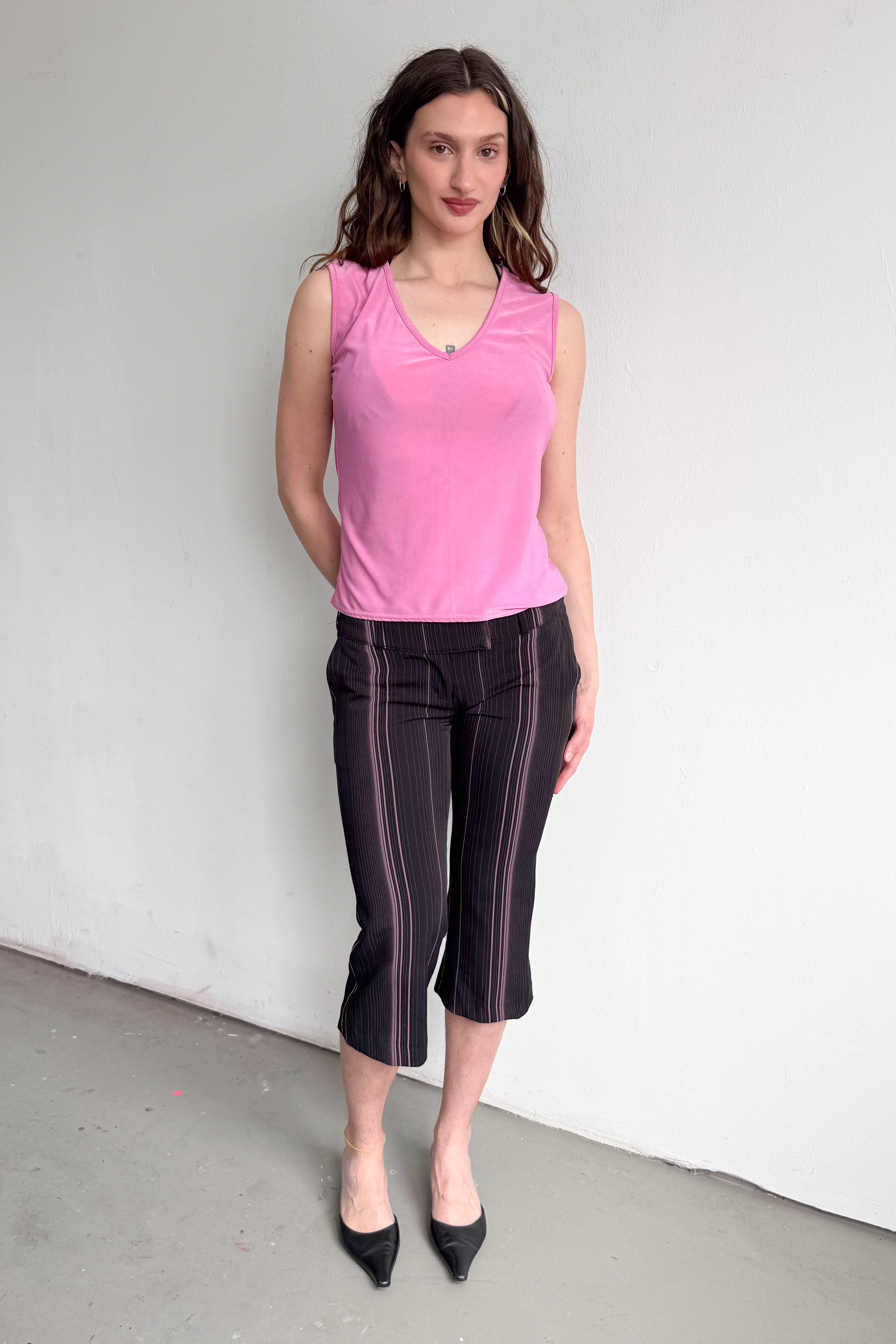 Capri Pink Stripes - Size S