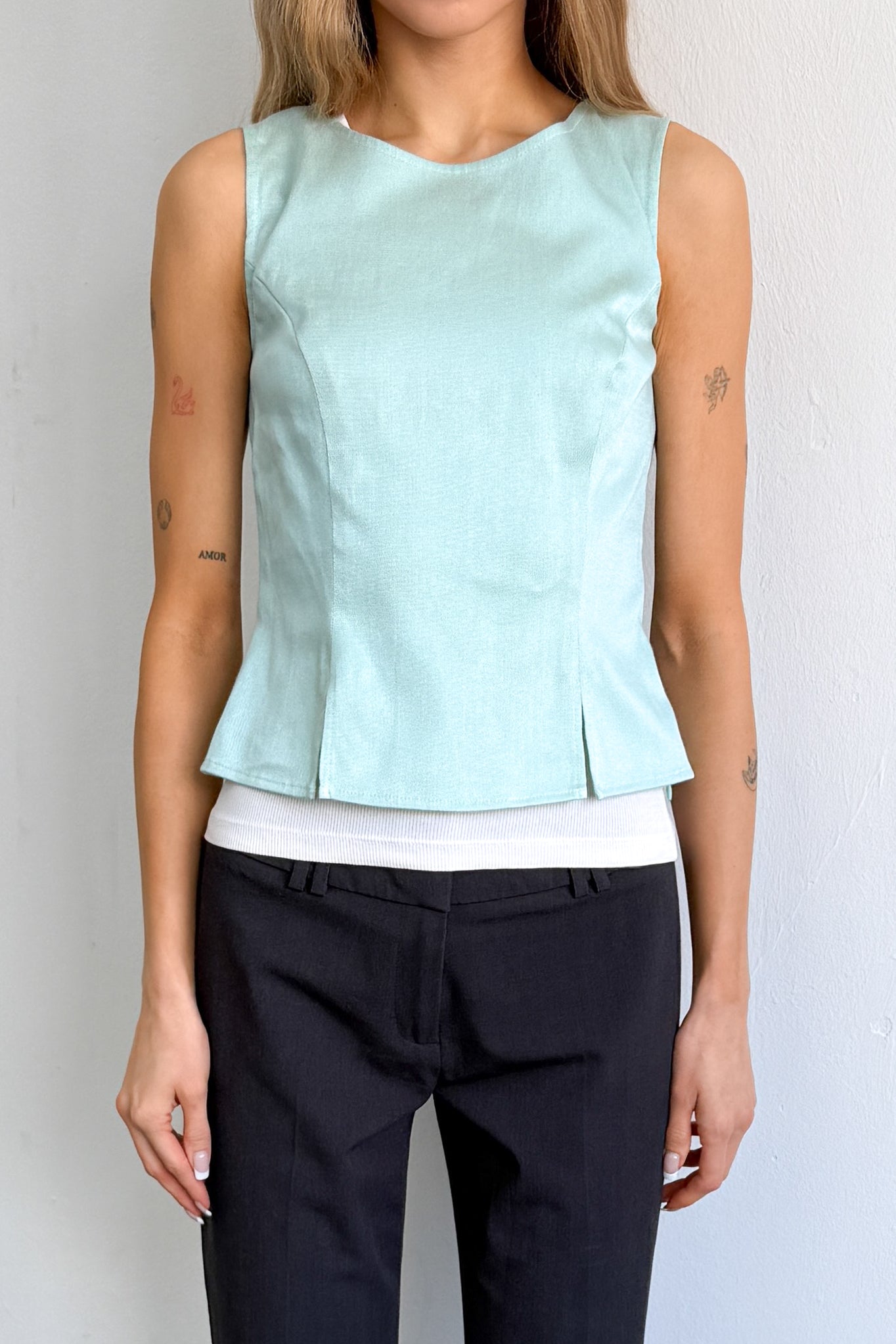 Mint Tailored Top - Size XS/S