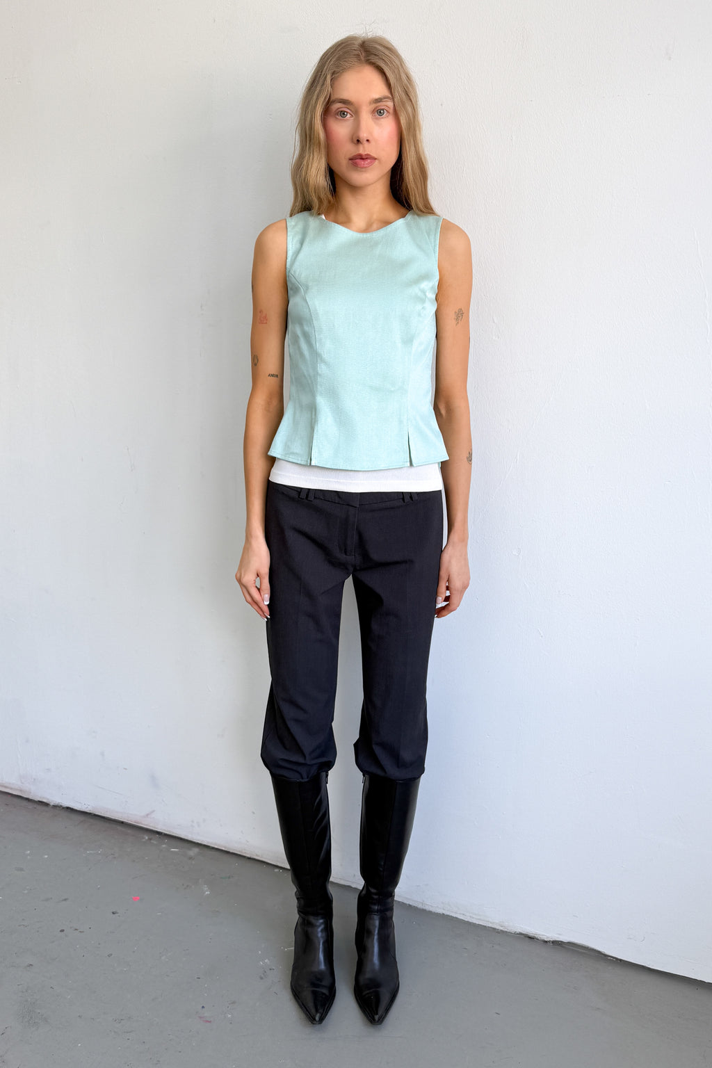 Mint Tailored Top - Size XS/S