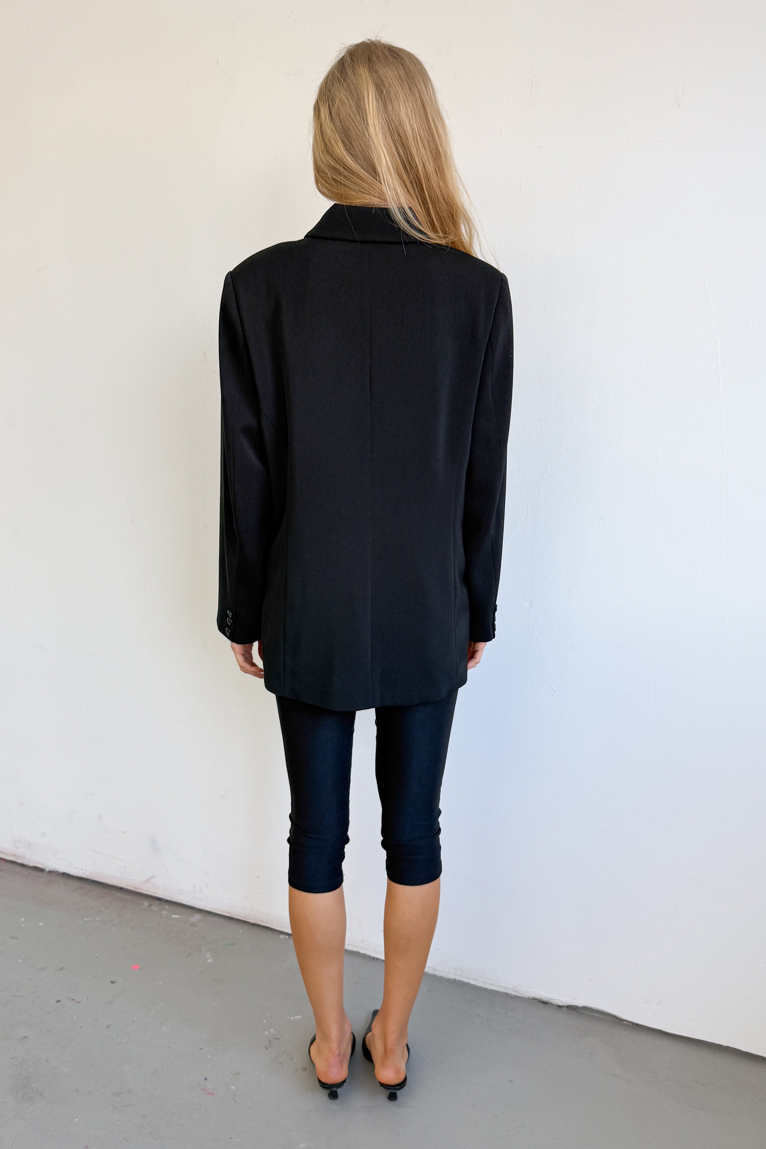 Black Suit Blazer - Size L/XL