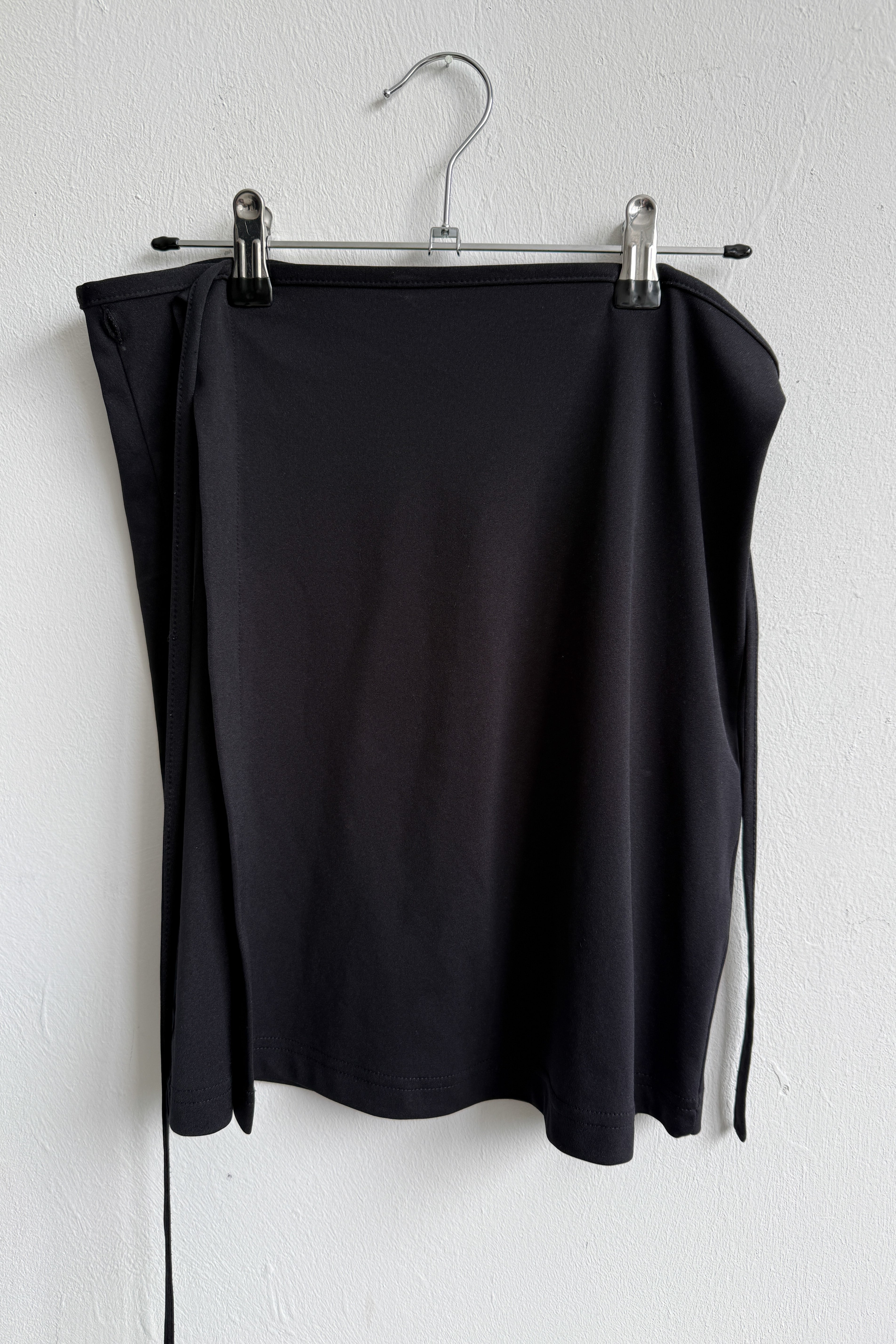 Black Wrap Skirt - Size L/XL