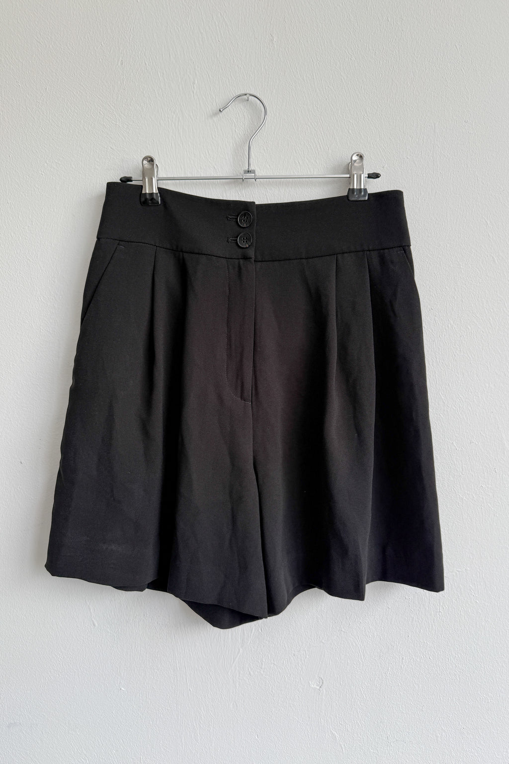 Short Black Pantalon Bermuda - Size S