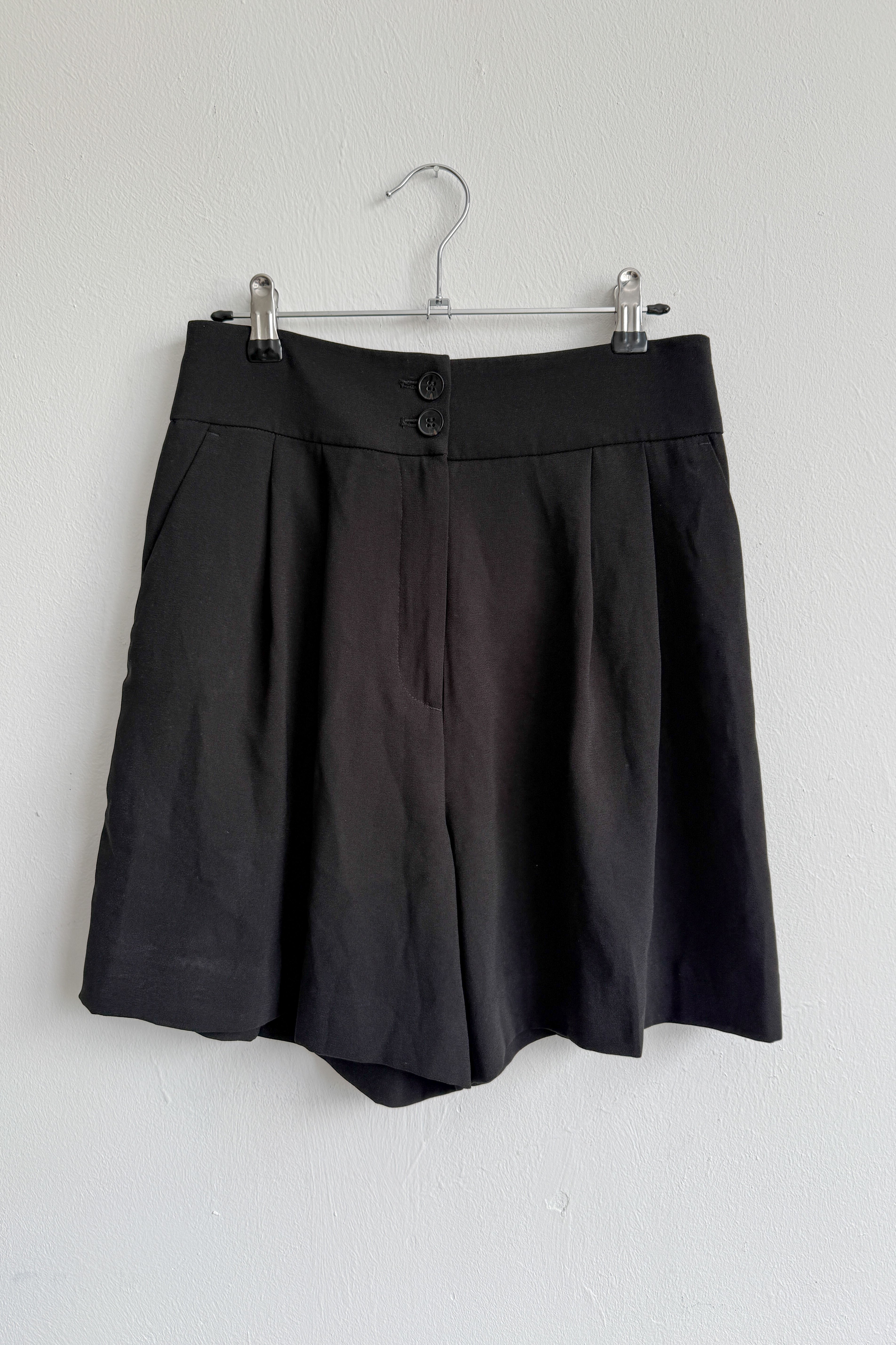 Short Black Pantalon Bermuda - Size S