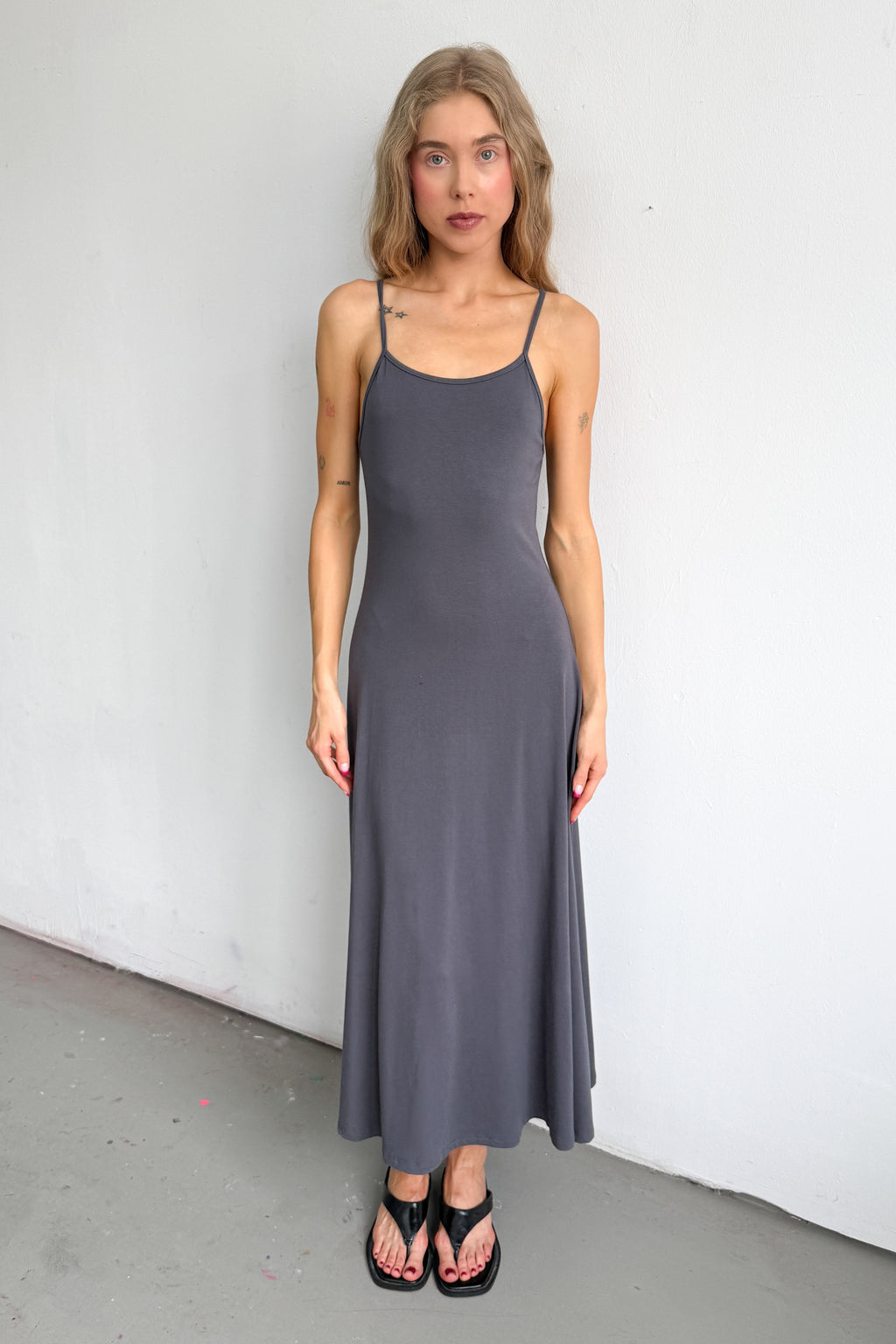 Grey Maxi Dress