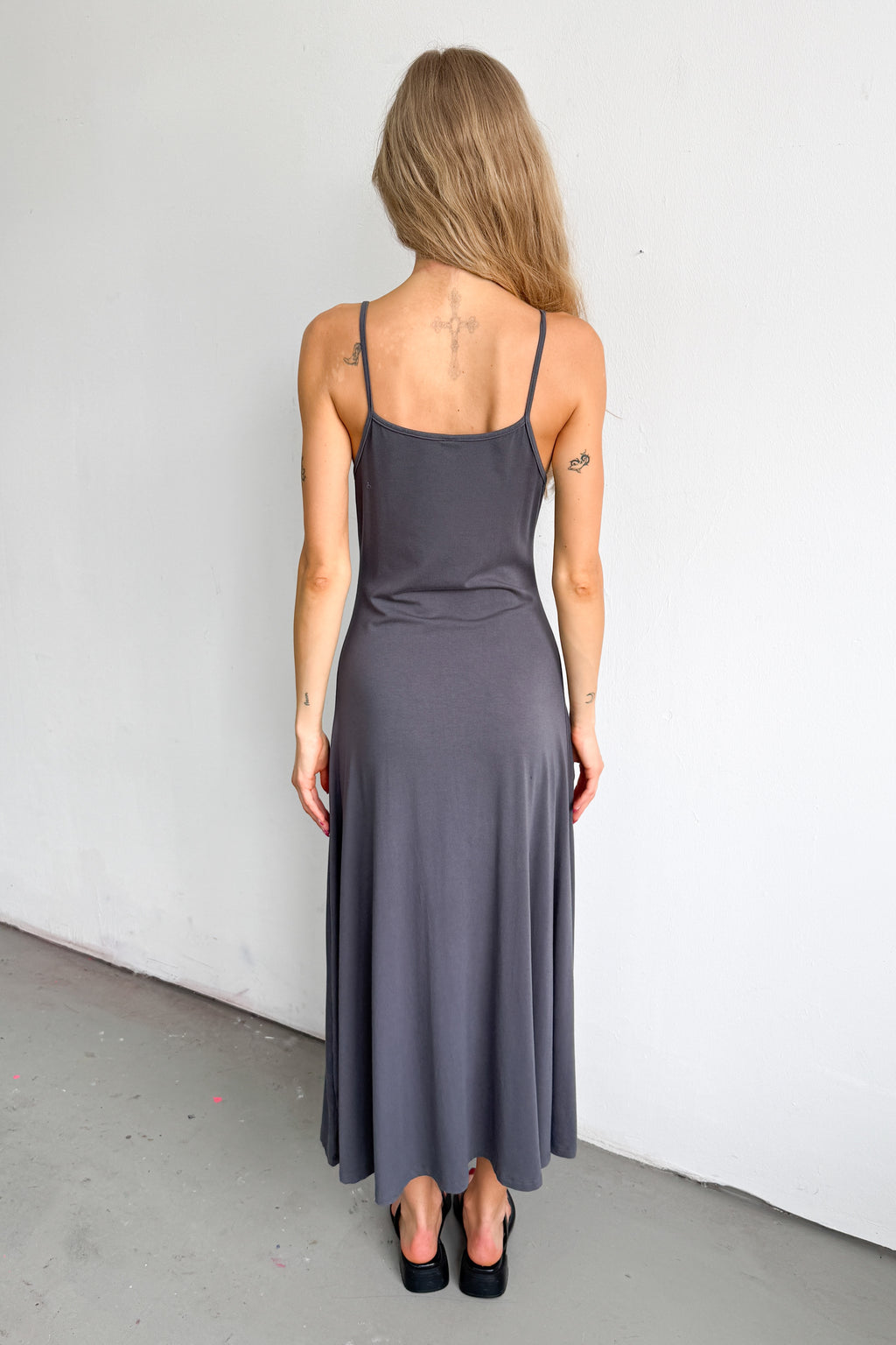 Grey Maxi Dress