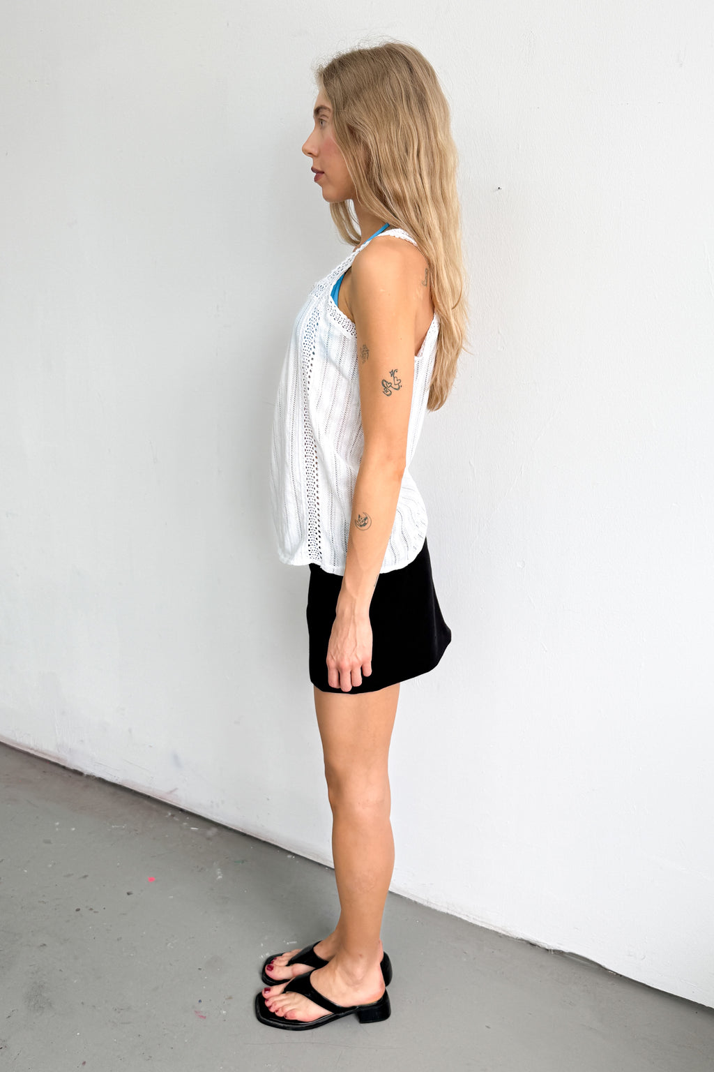 White Top Crochet Style