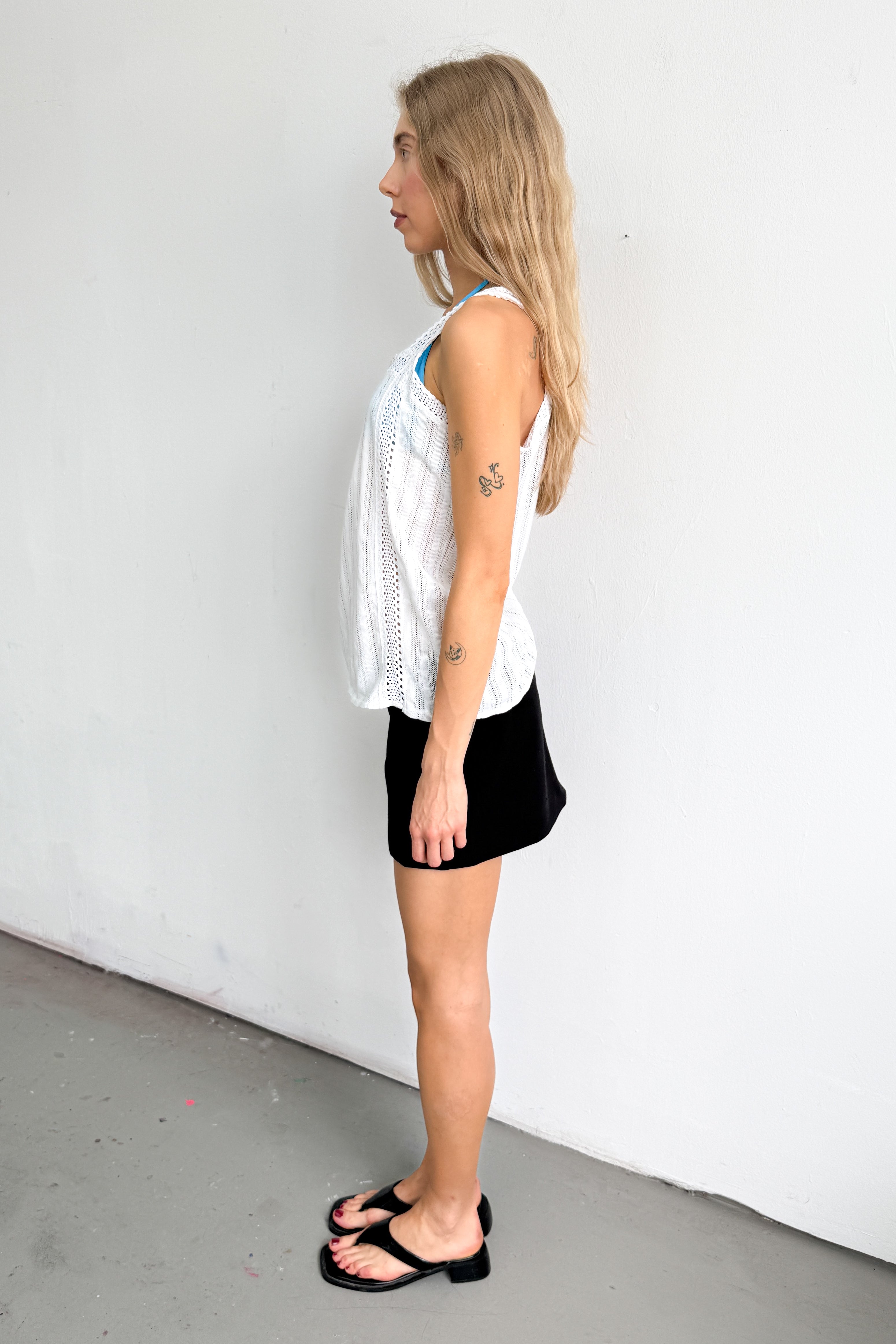 White Top Crochet Style
