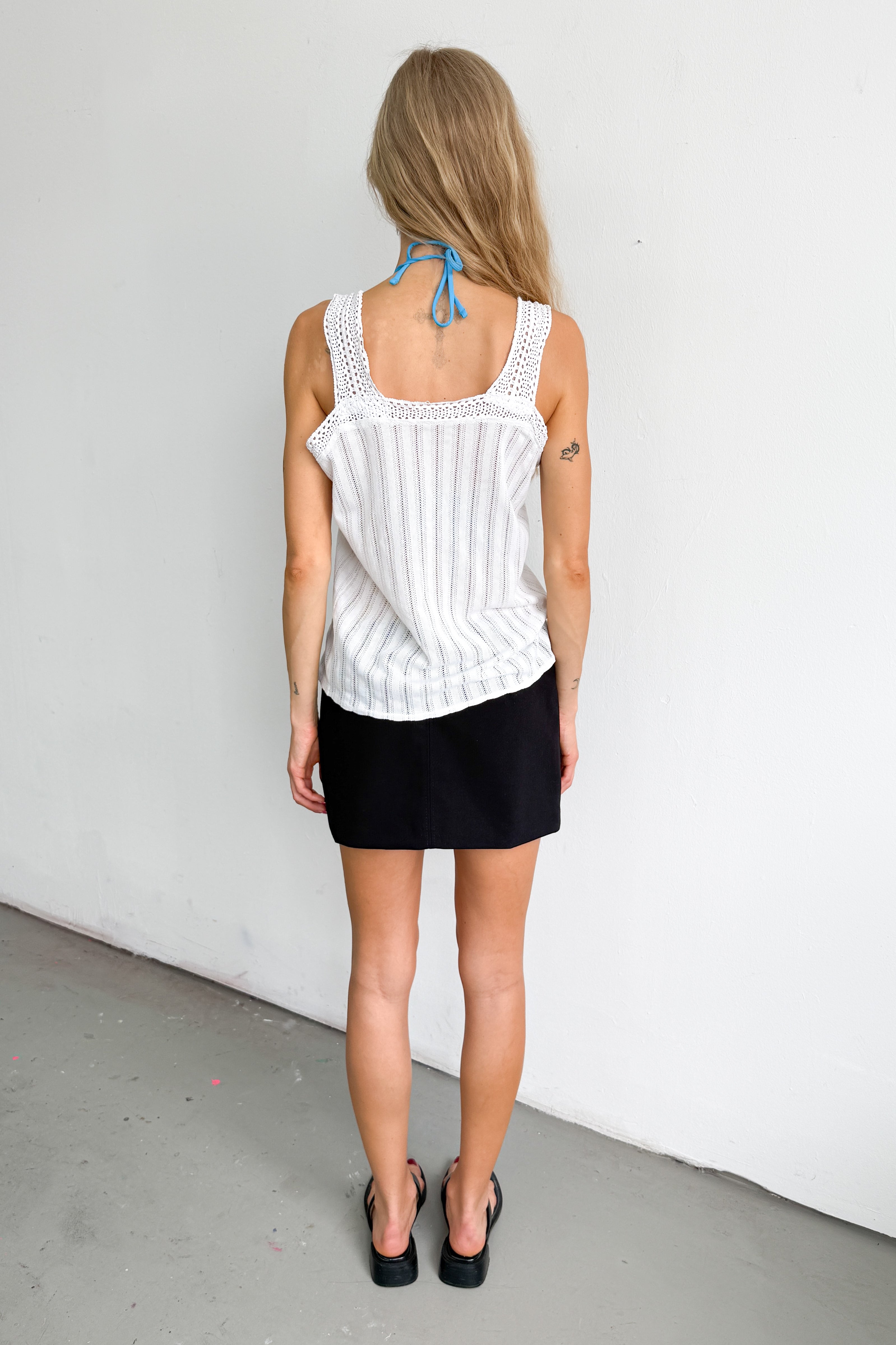 White Top Crochet Style
