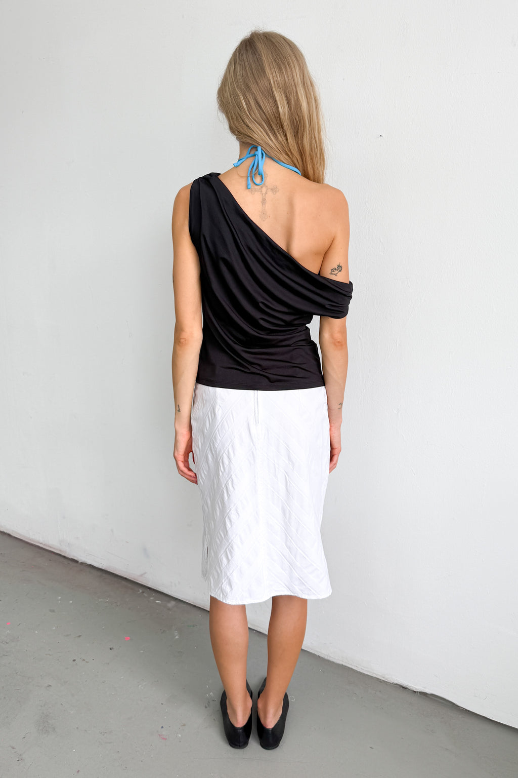 Black Off The Shoulder Top