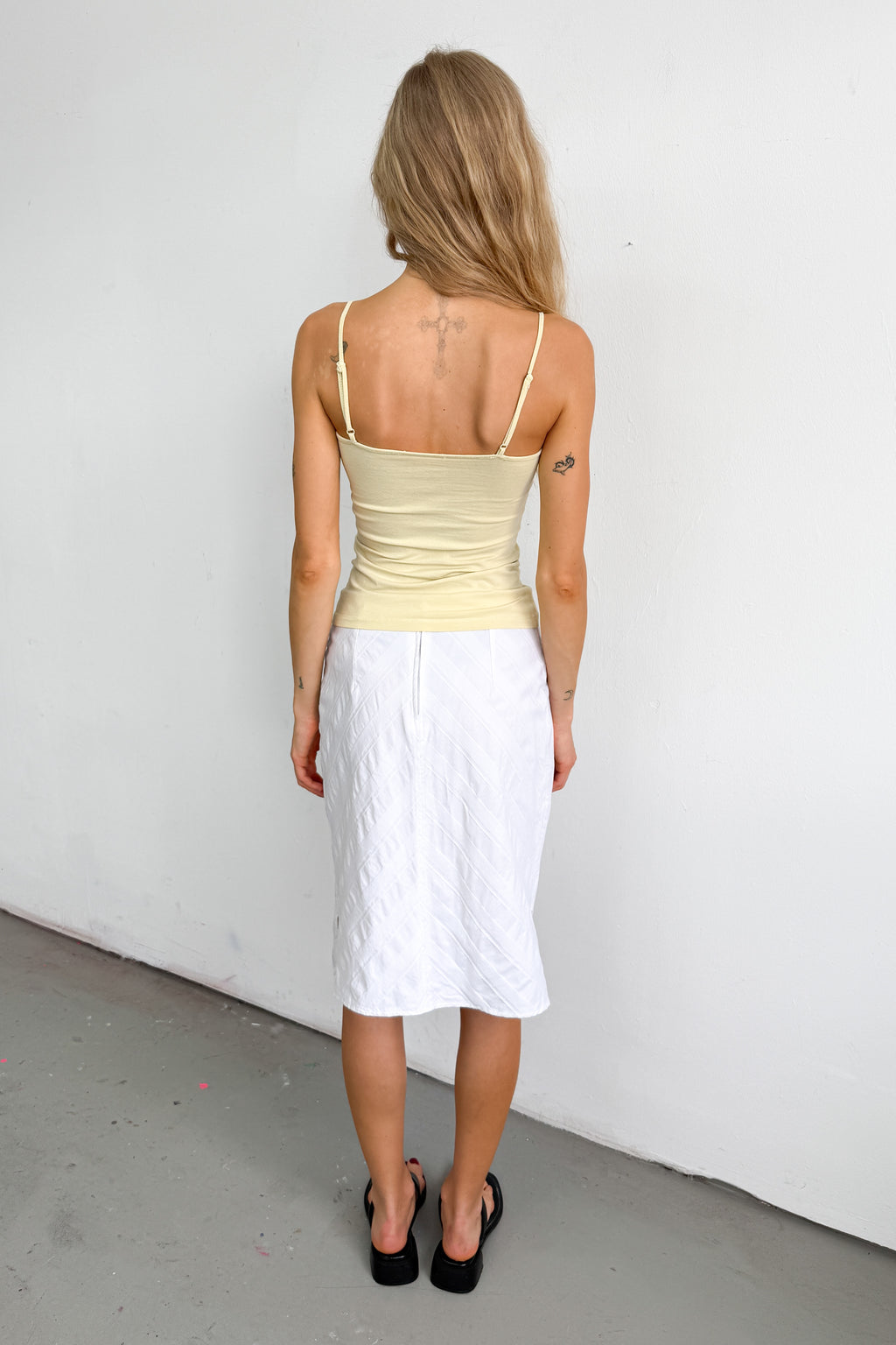 Yellow Strap Top