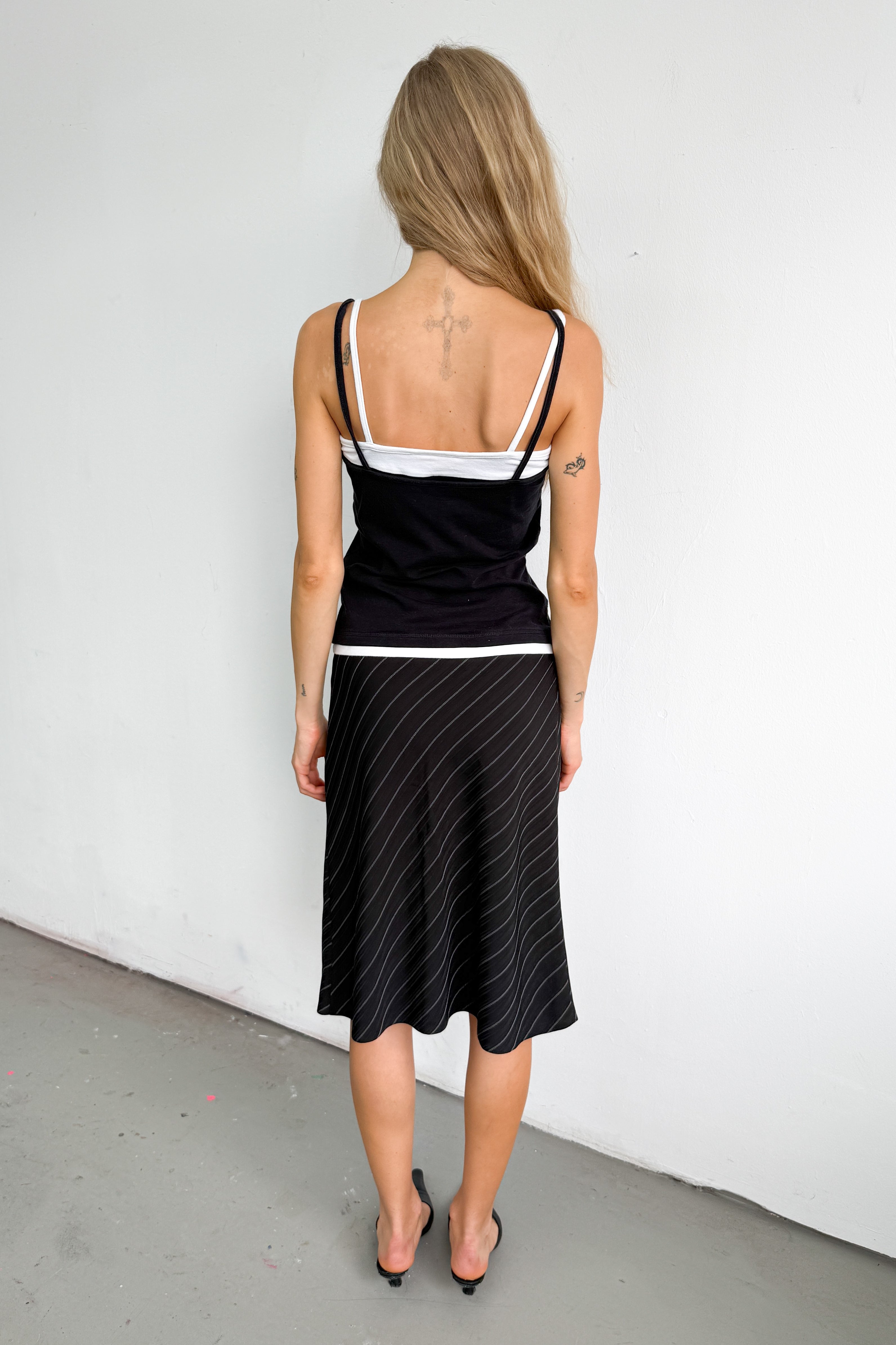 Double Layered Strap Top