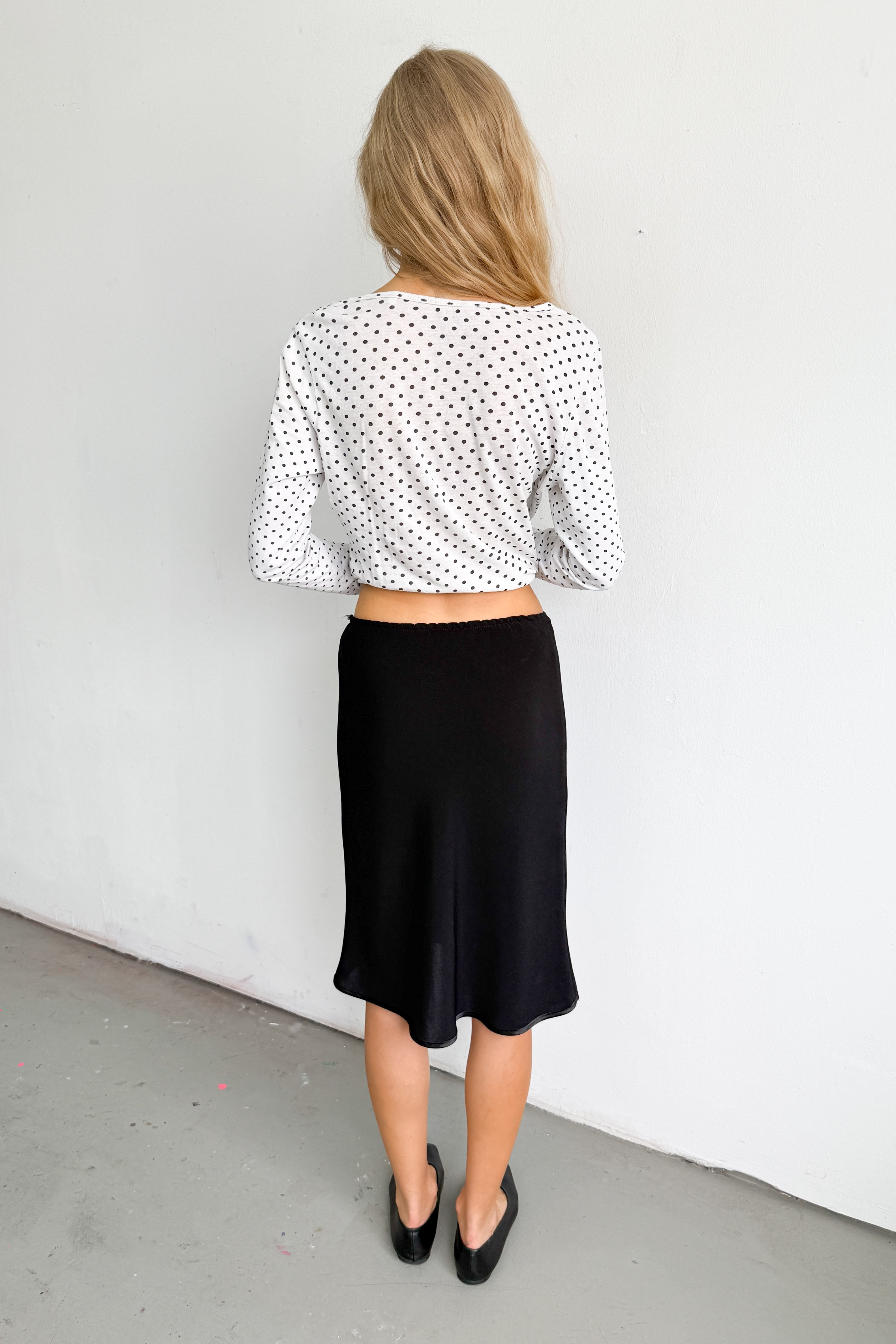 Black Midi Skirt