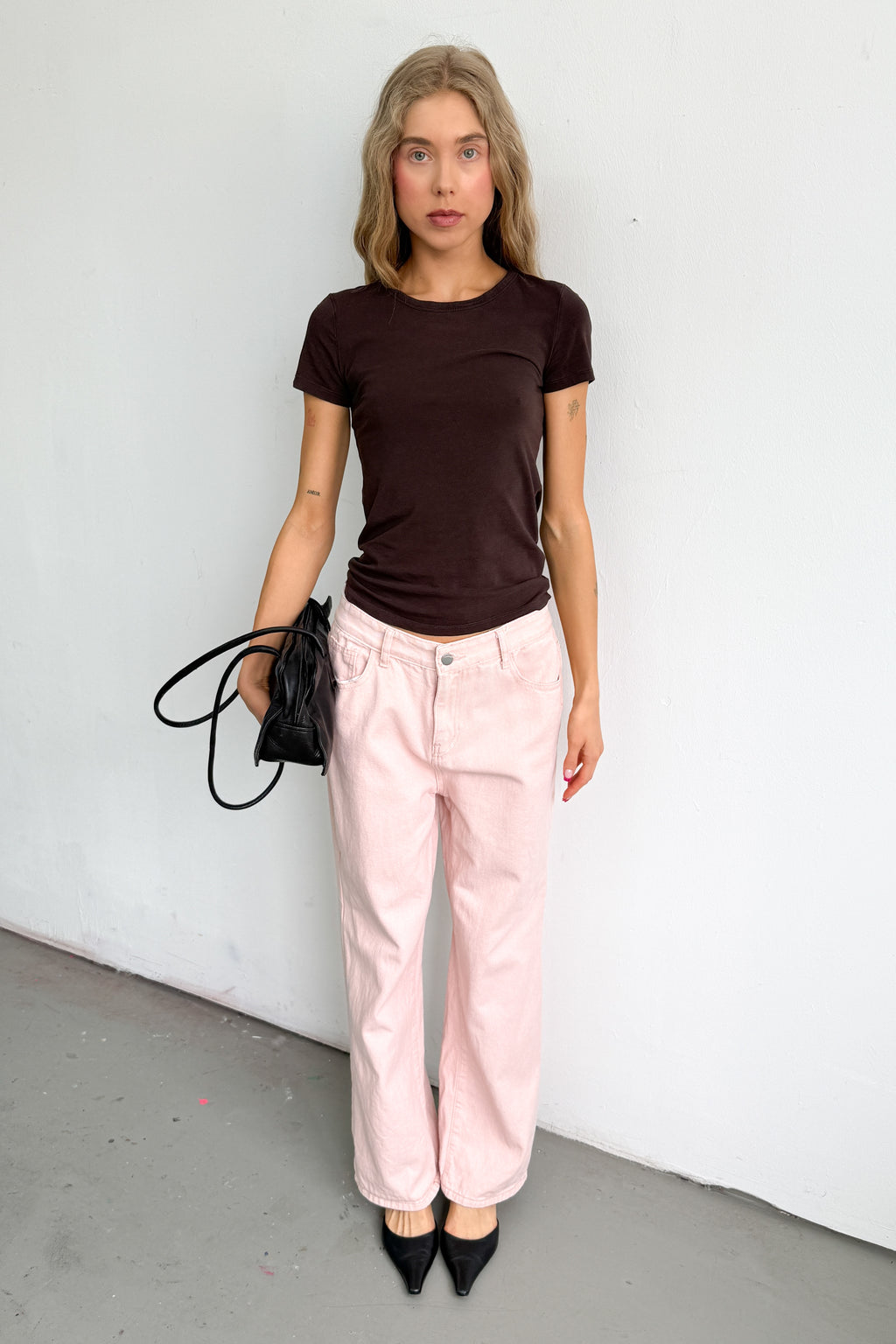 Jeans Salmon Pink