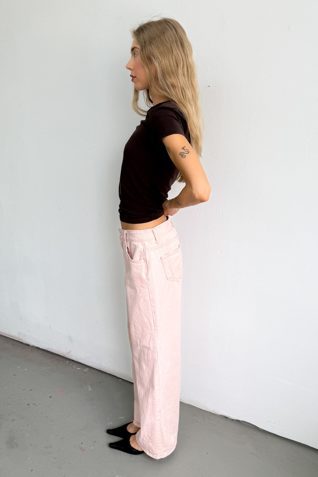 Jeans Salmon Pink