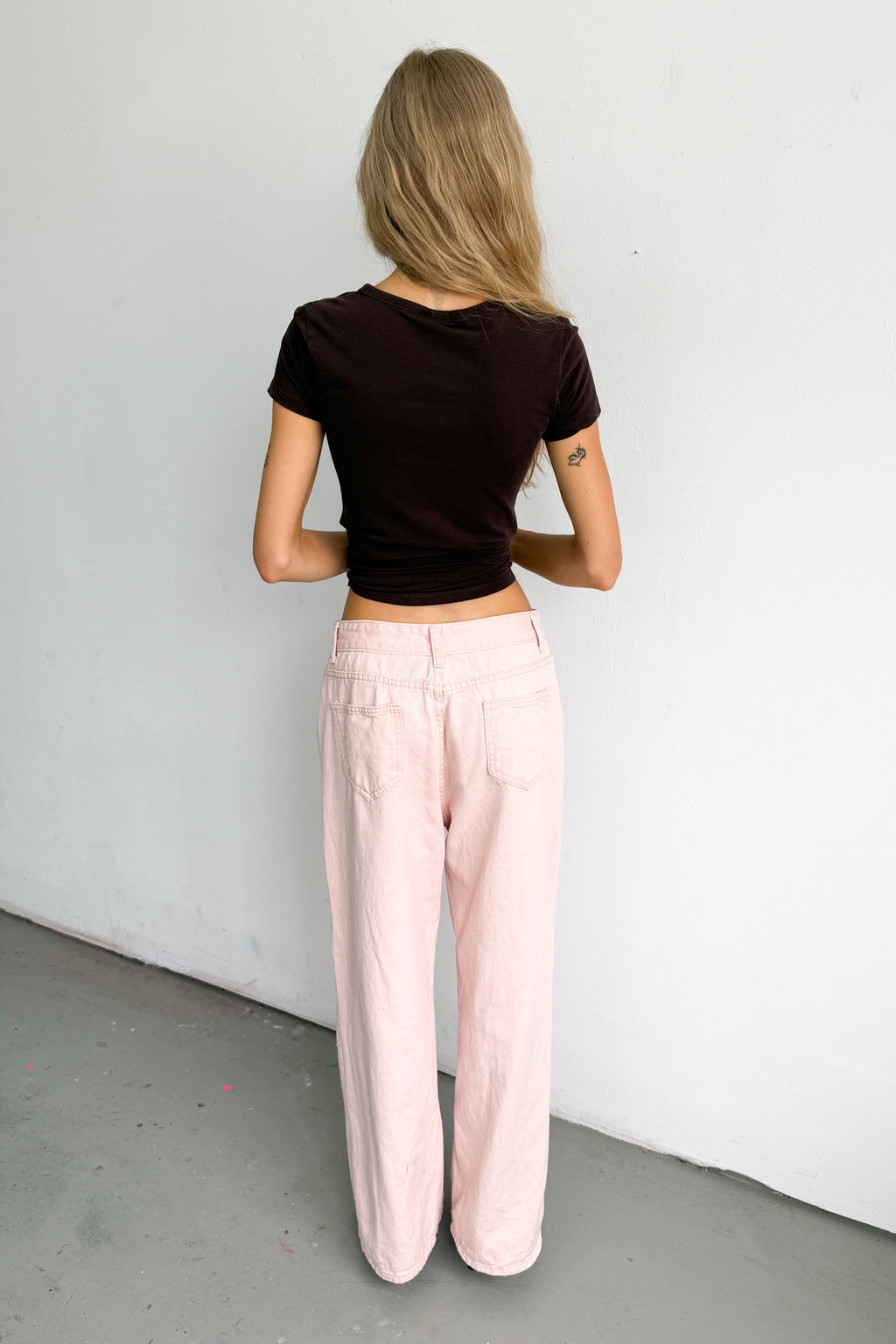 Jeans Salmon Pink