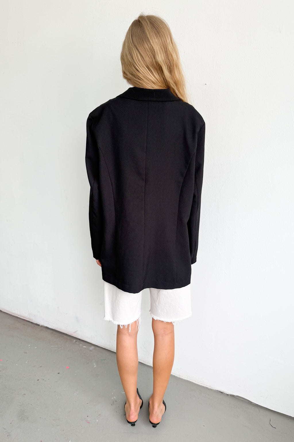 Black Thin Blazer