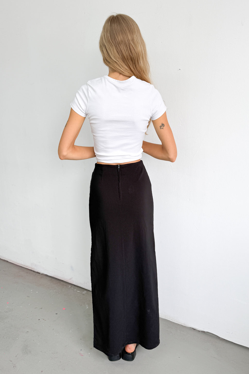 Black Maxi Skirt