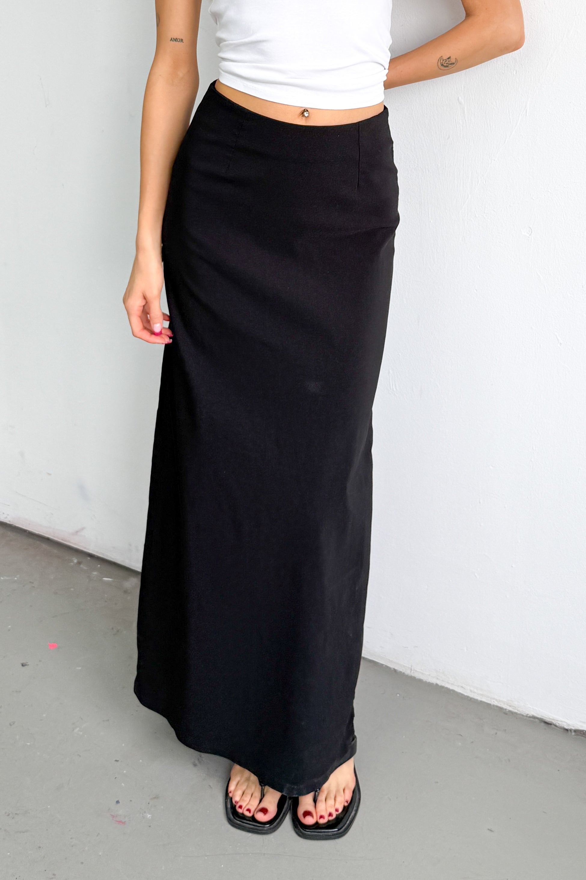 Black Maxi Skirt