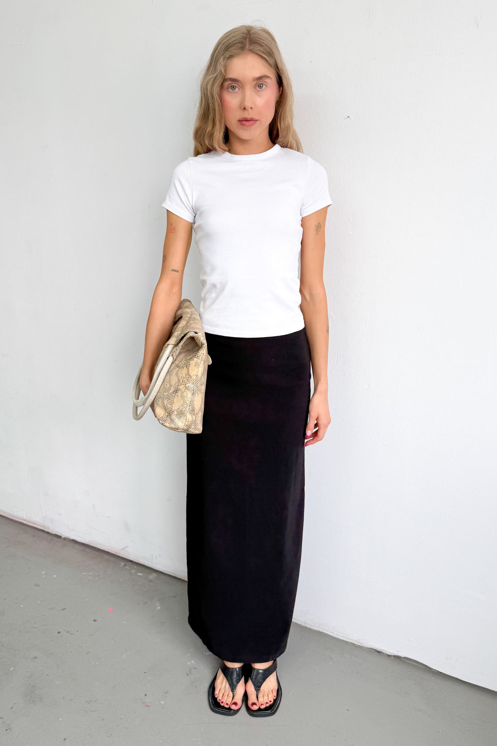Black Maxi Skirt